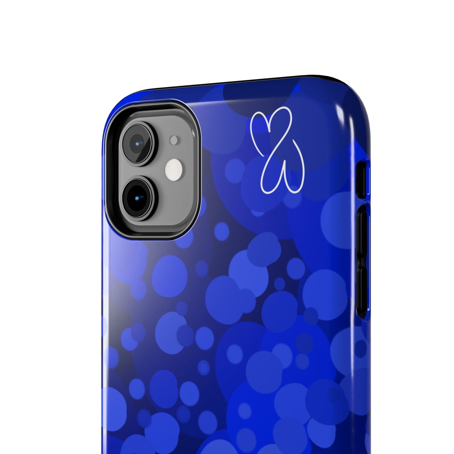 Blue Bubbles, Tough Phone Case