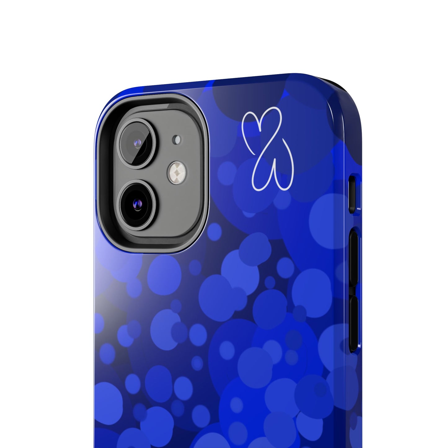 Blue Bubbles, Tough Phone Case
