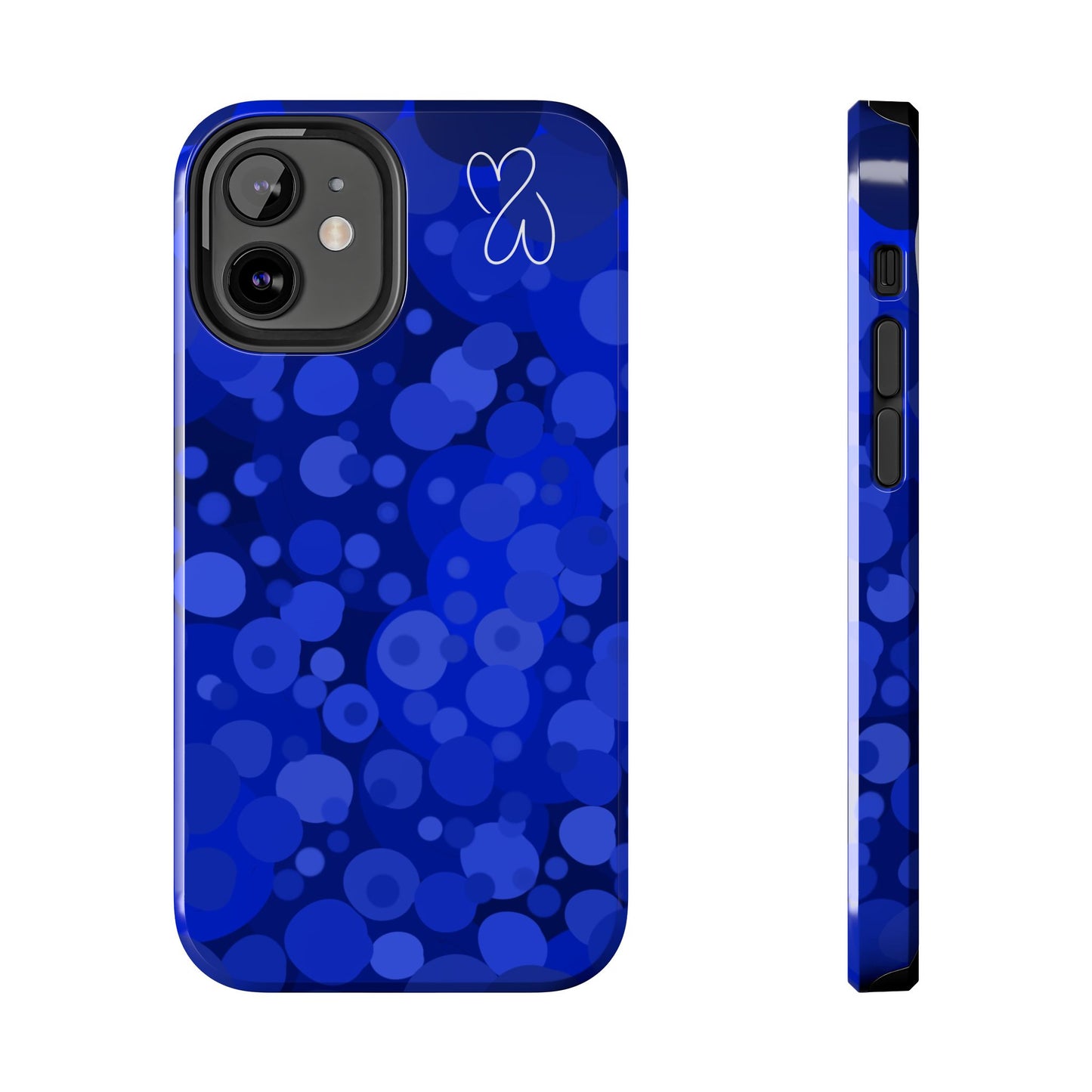 Blue Bubbles, Tough Phone Case