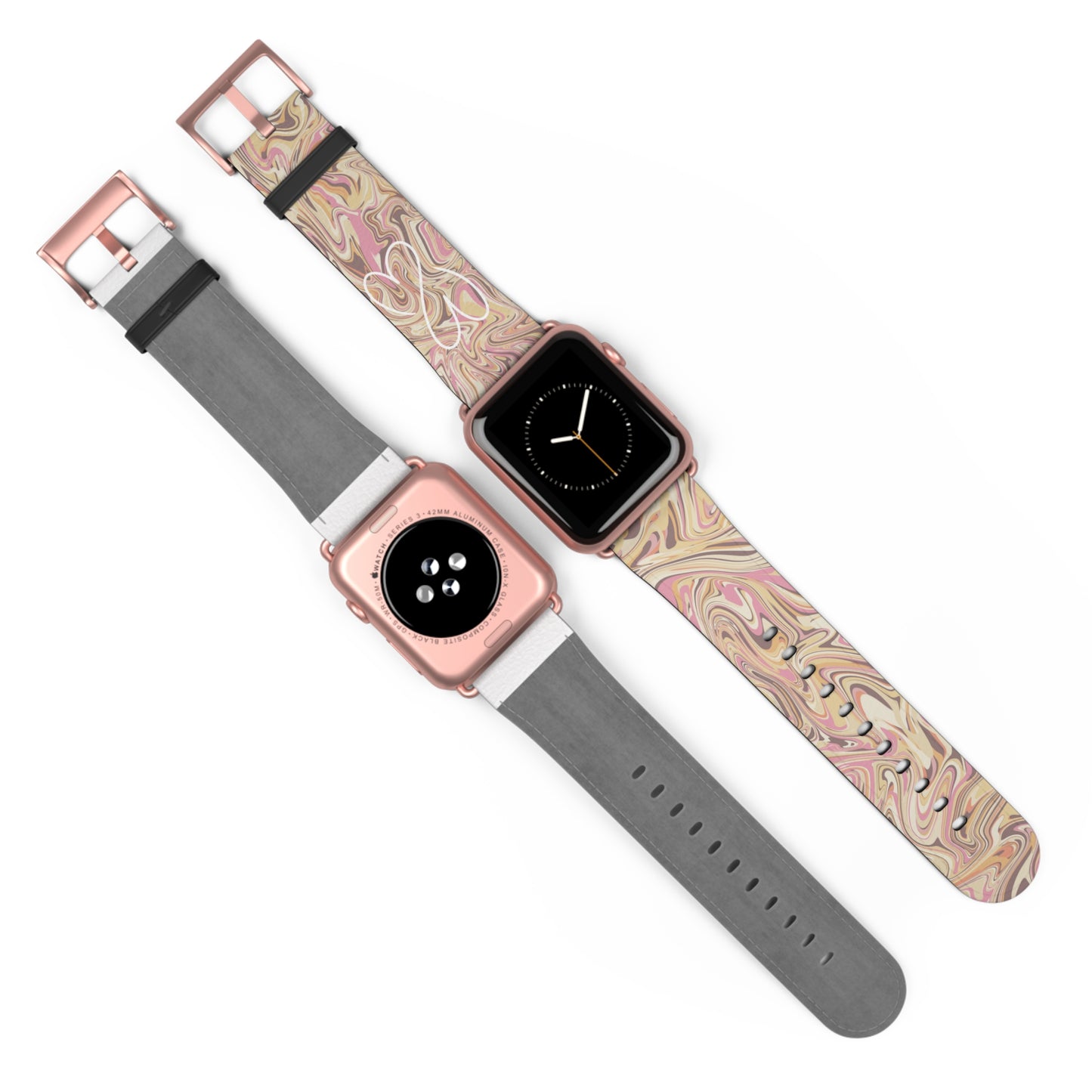 Peach Waves, Watch Band.