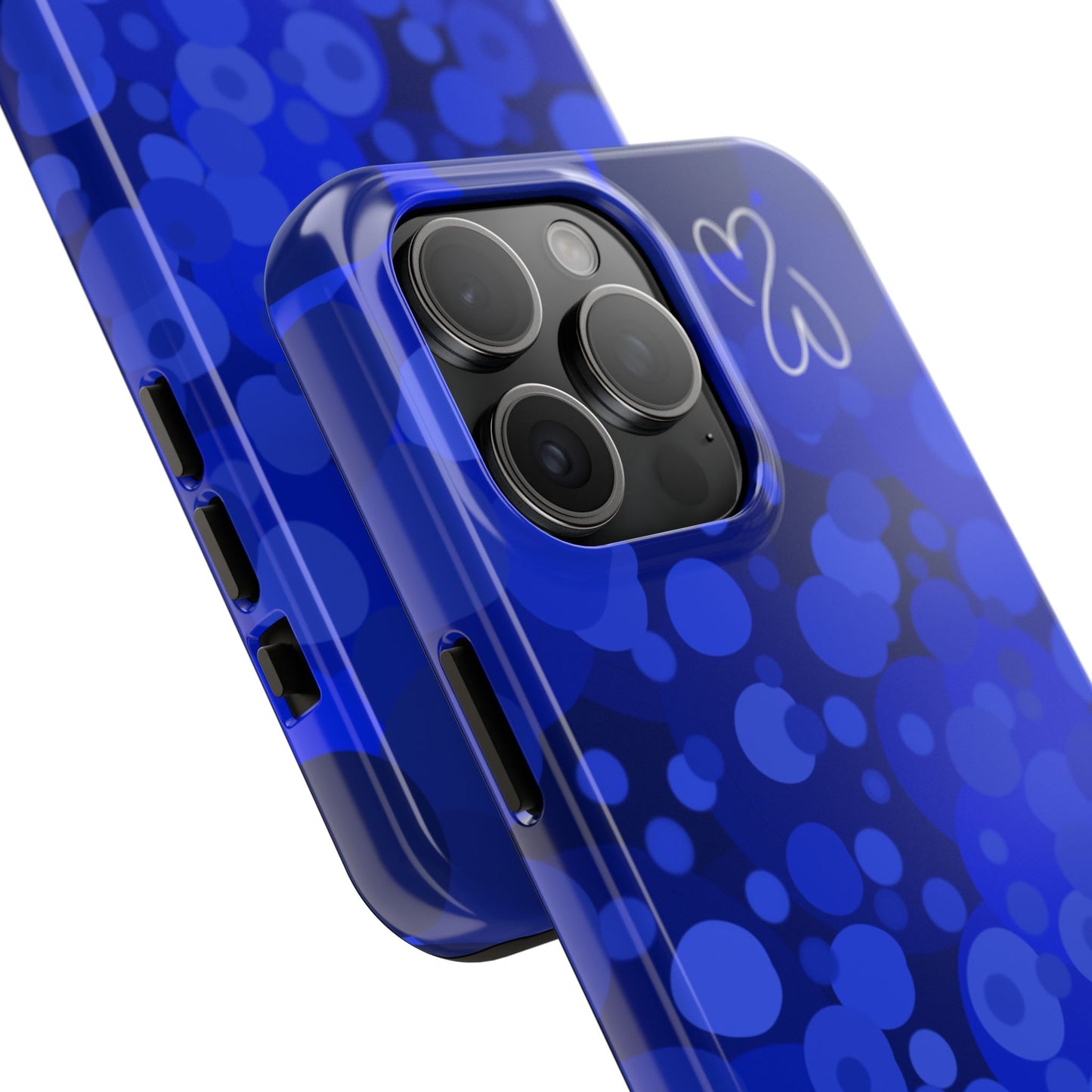Blue Bubbles, Tough Phone Case