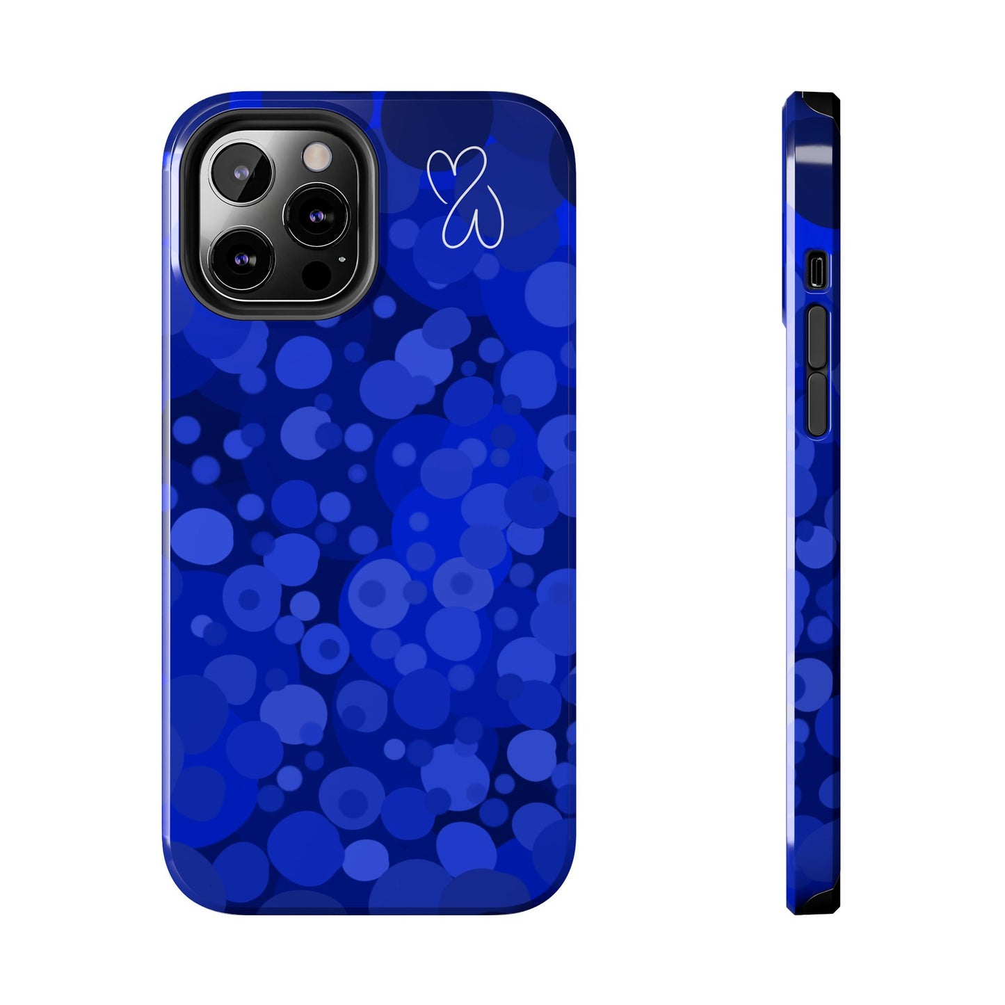 Blue Bubbles, Tough Phone Case