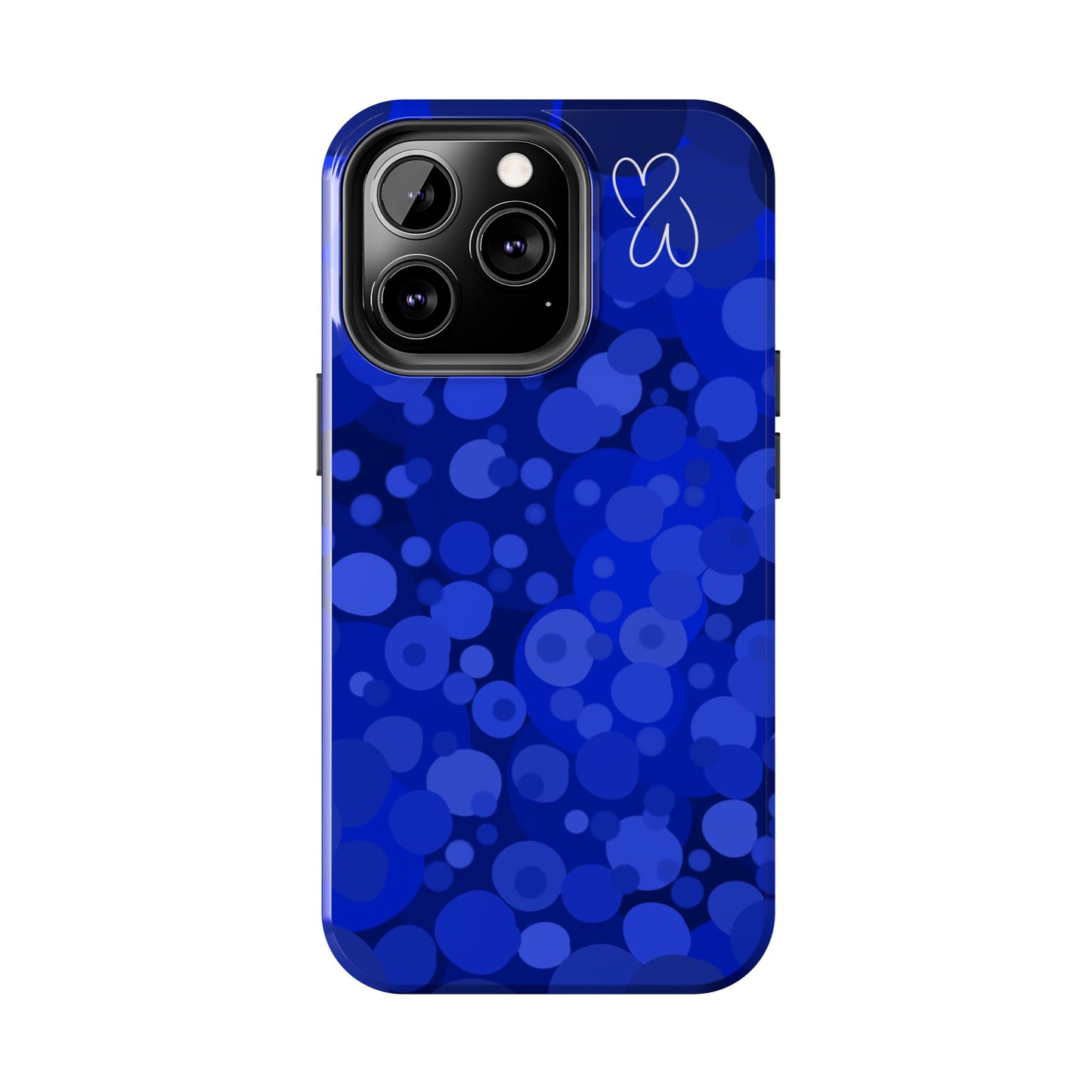 Blue Bubbles, Tough Phone Case