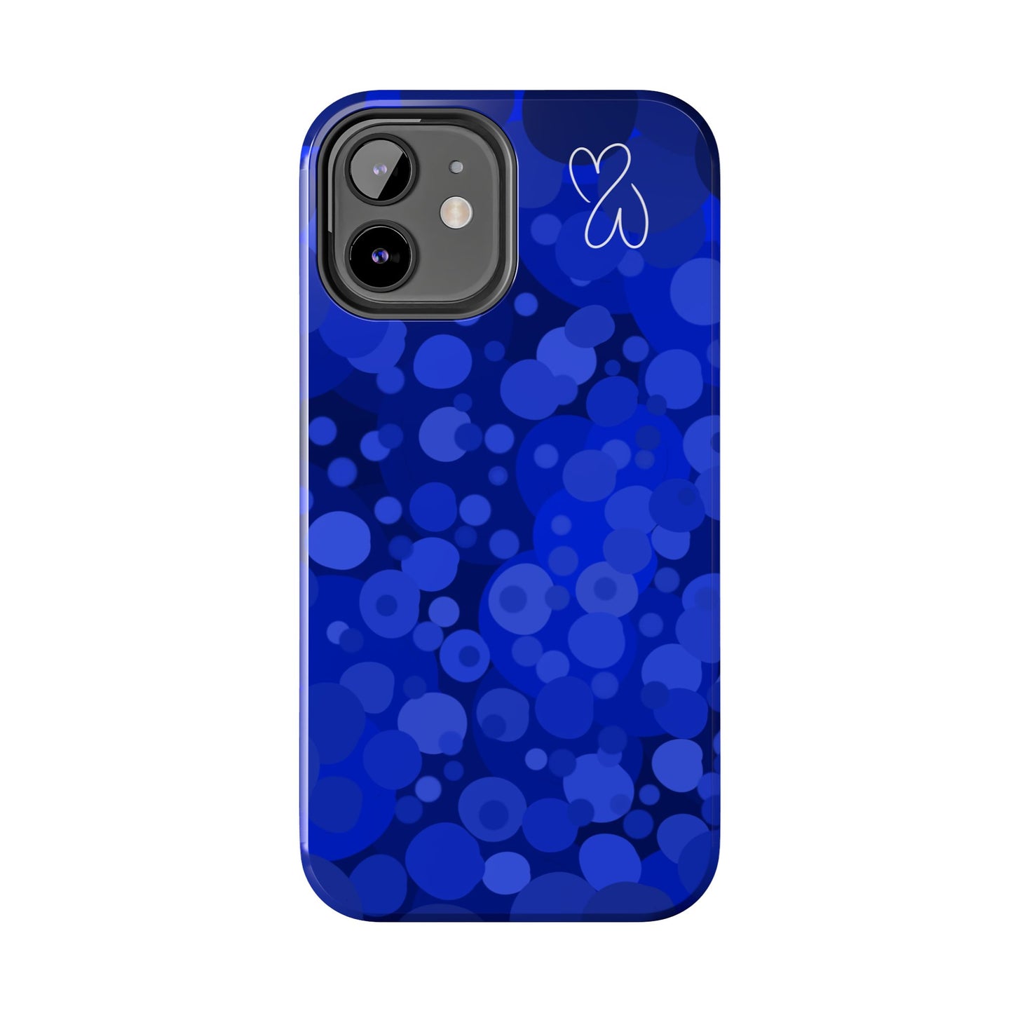 Blue Bubbles, Tough Phone Case