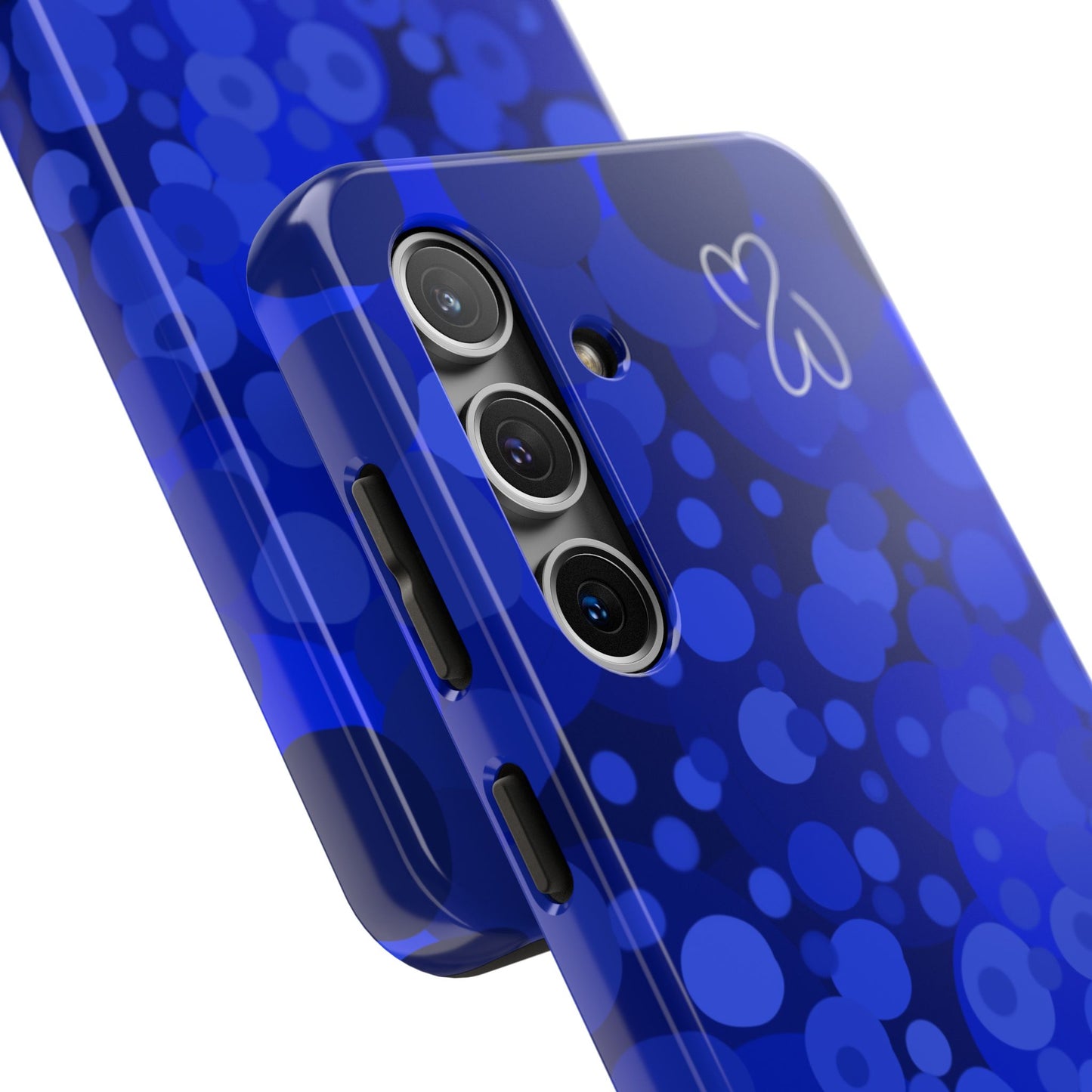 Blue Bubbles, Tough Phone Case