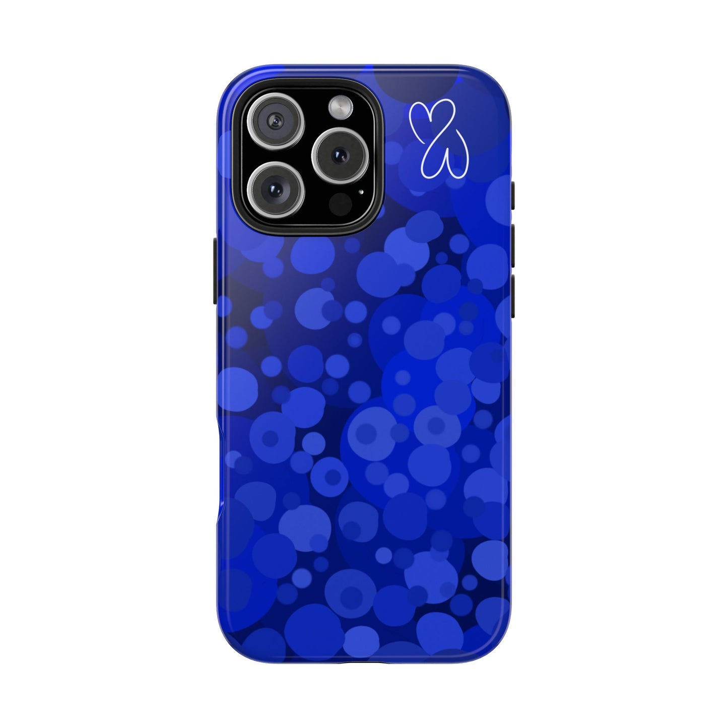 Blue Bubbles, Tough Phone Case