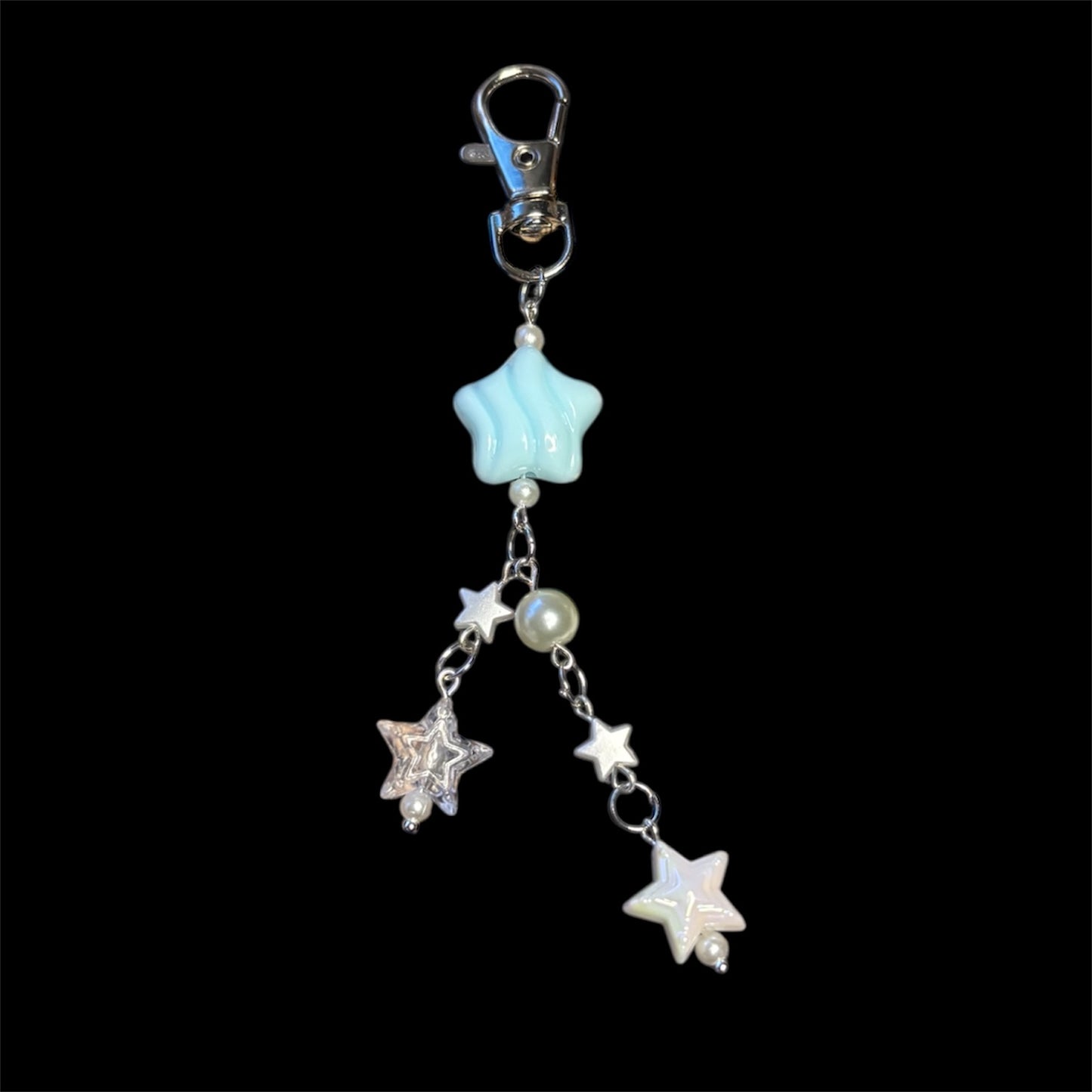 Blue Star Bag Charm