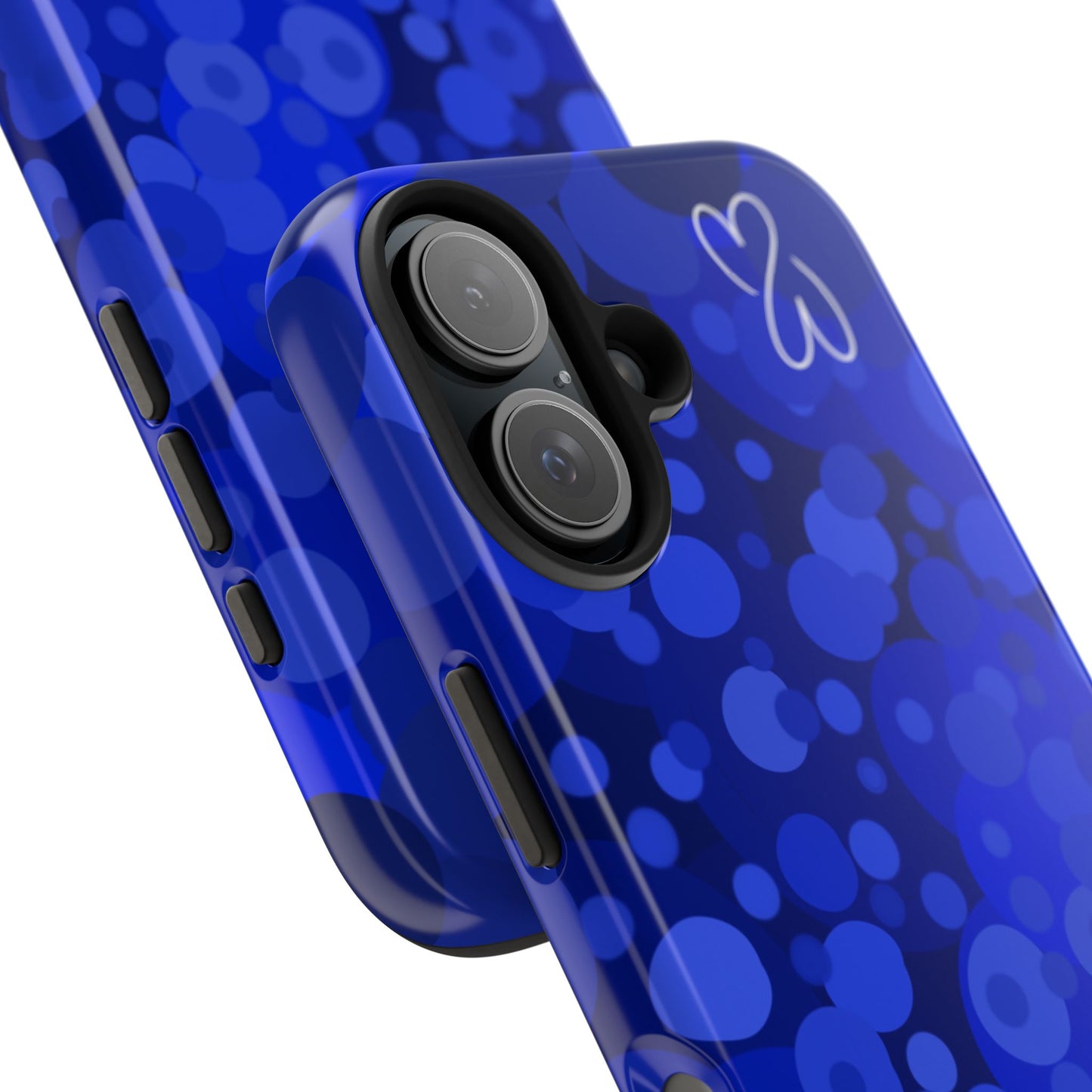 Blue Bubbles, Tough Phone Case