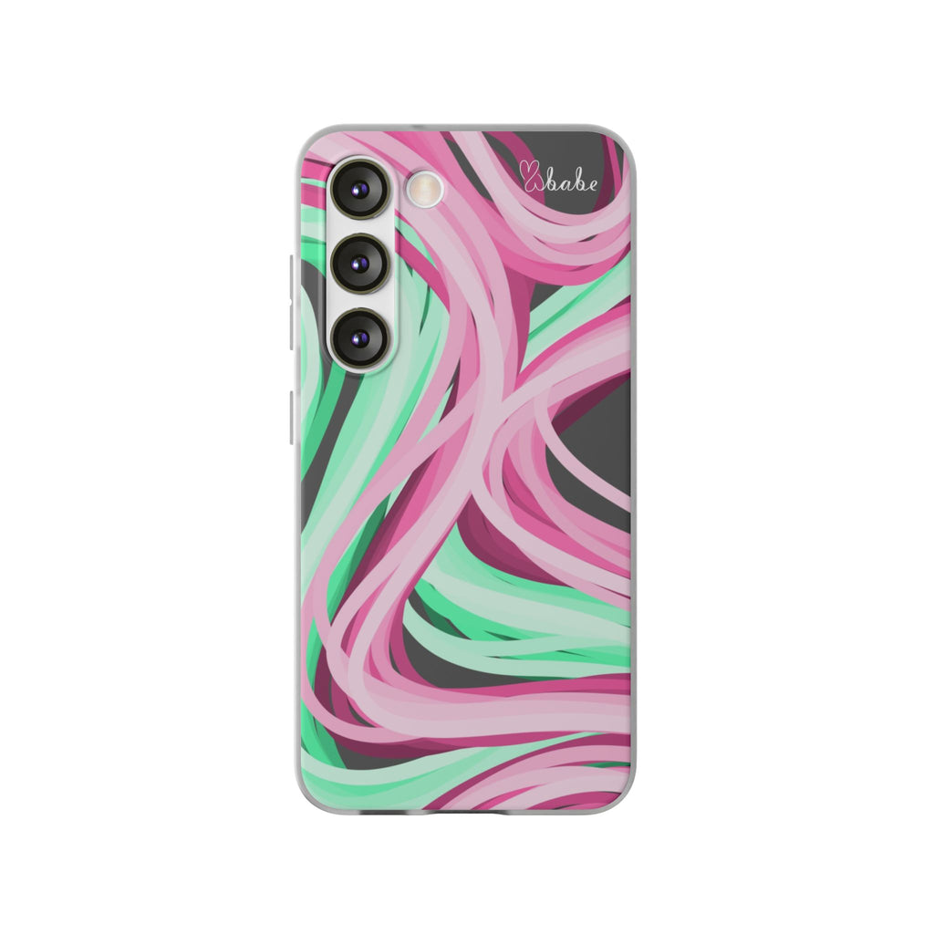 Neon Vines, Flexi Phone Case.