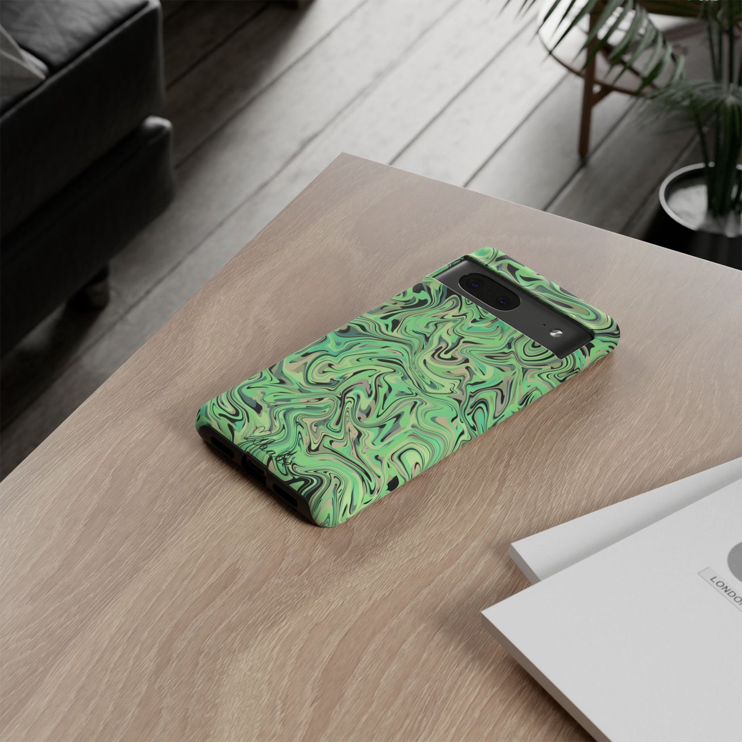 Lime Tia, Tough Phone Case.
