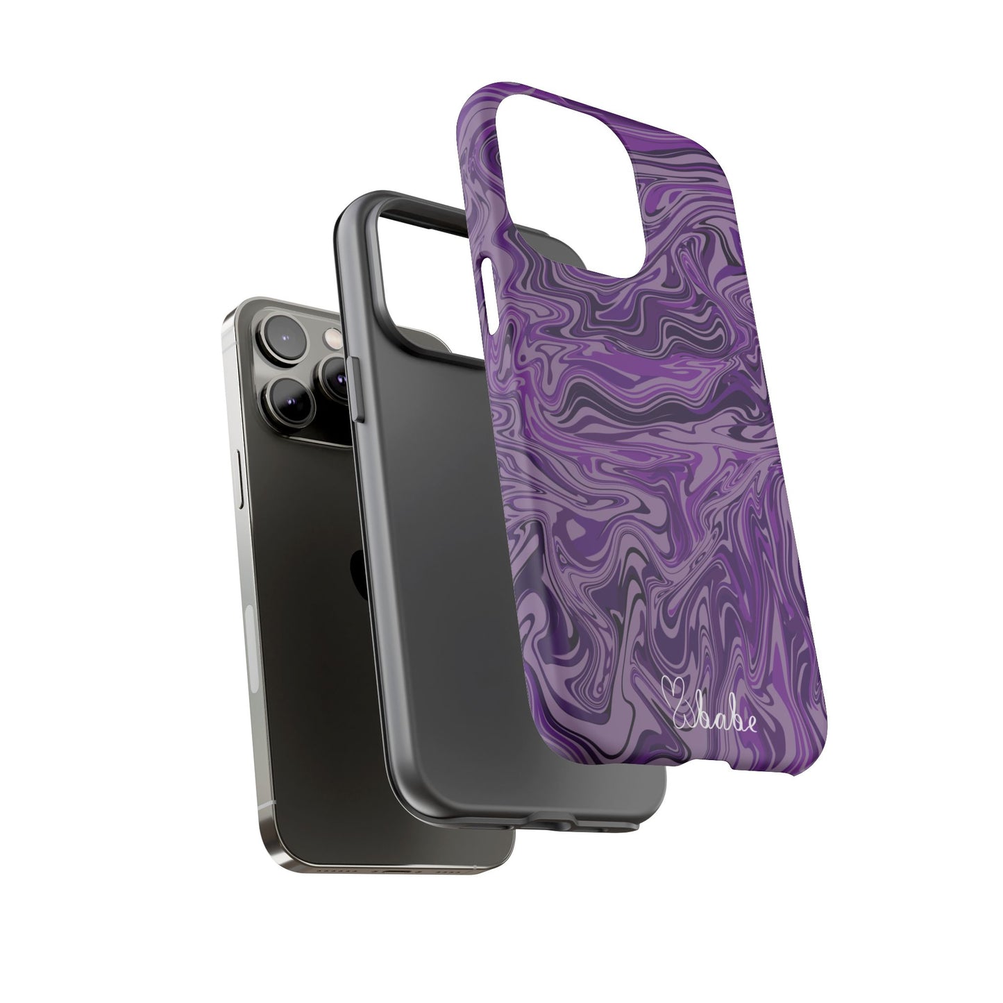 Purp Waves, Tough Phone Case.