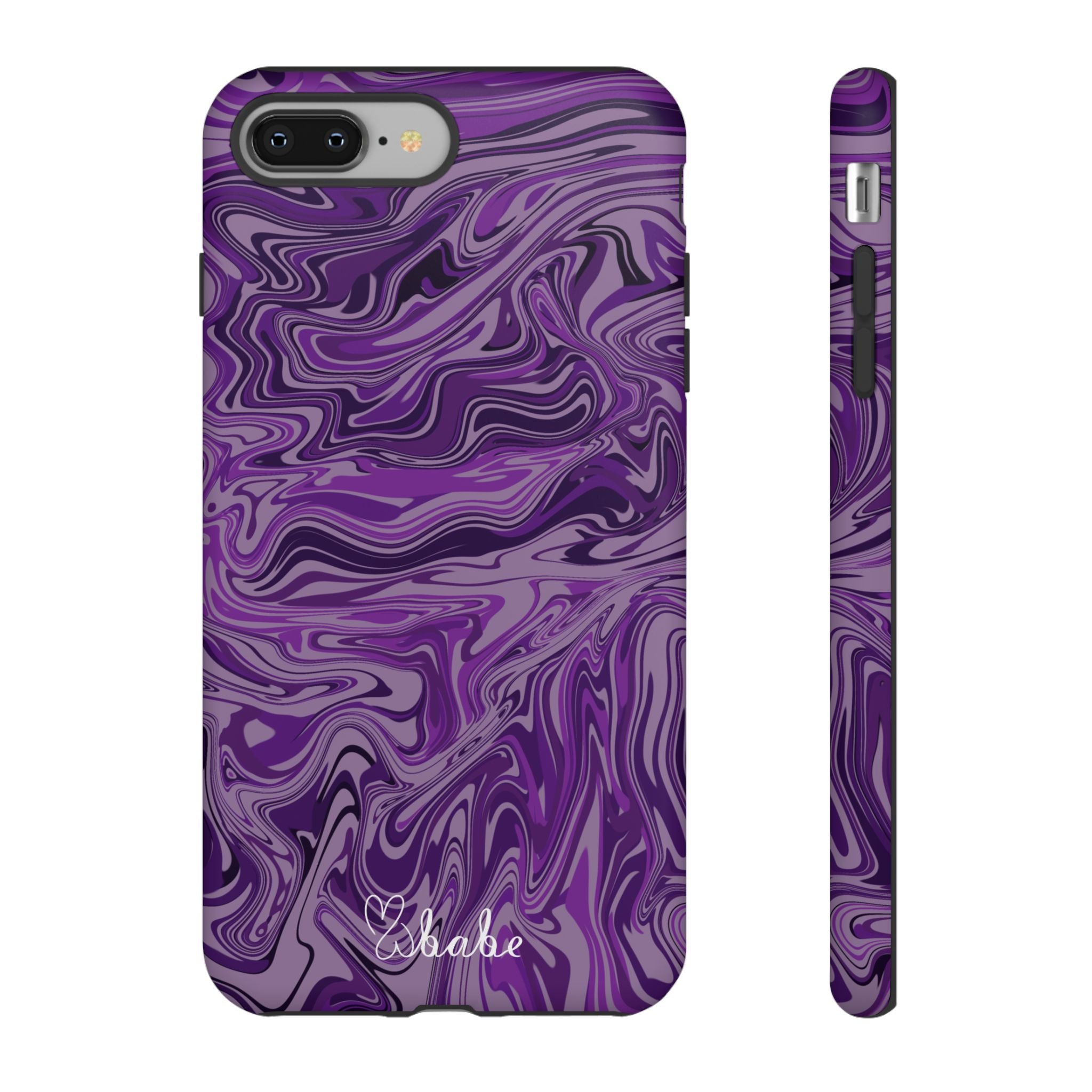 Purp Waves, Tough Phone Case.