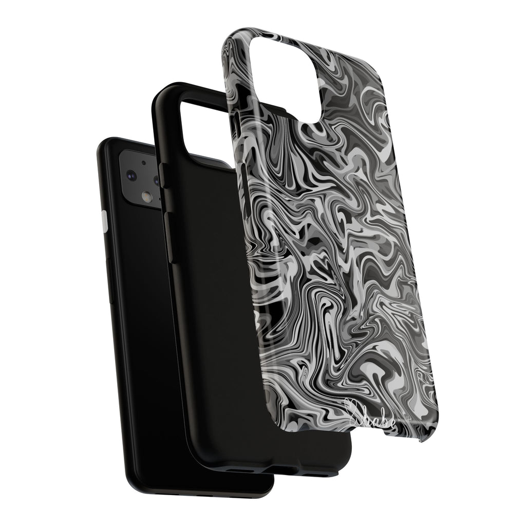 Ink Waves, Tough Phone Case.