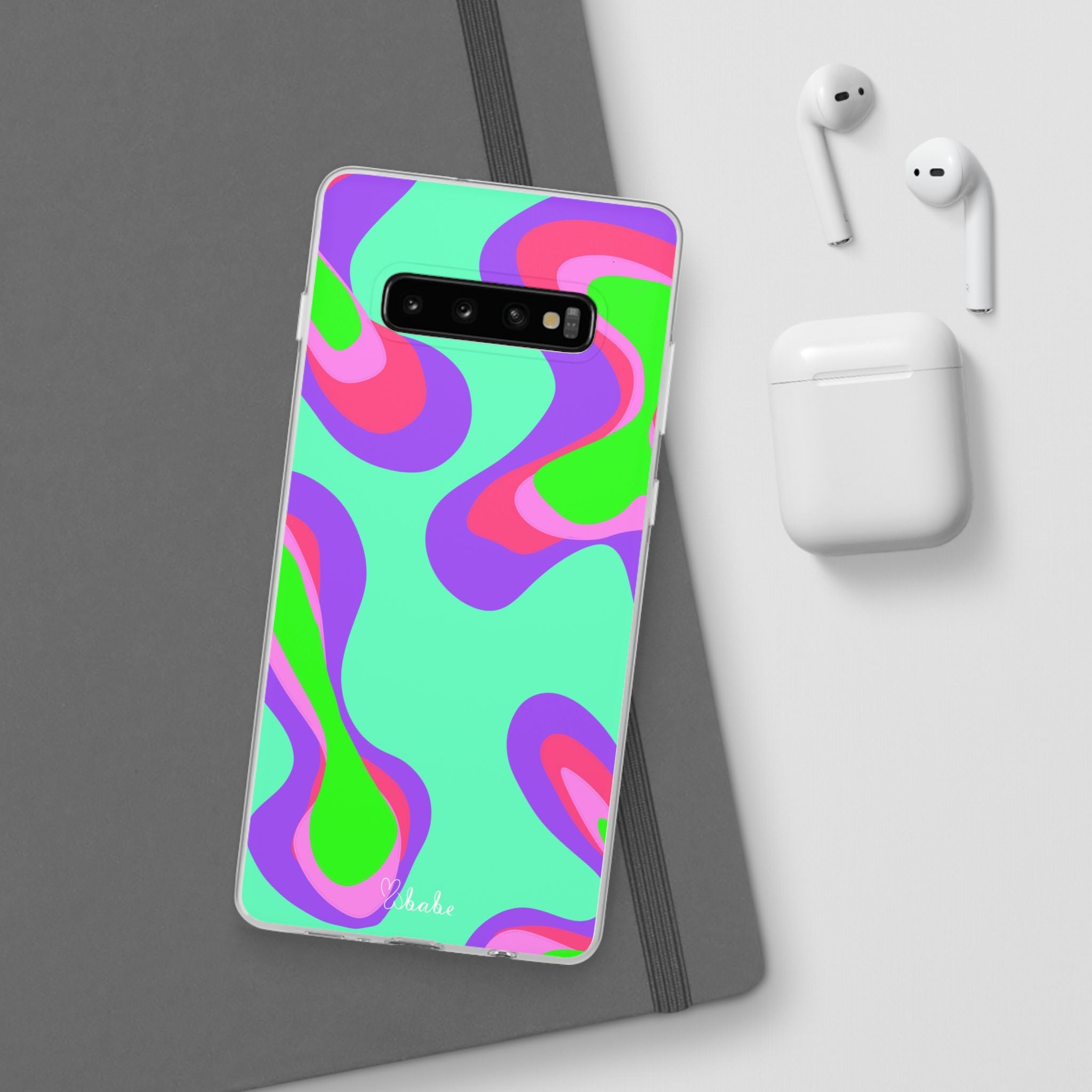 Neon Camo, Flexi Case.