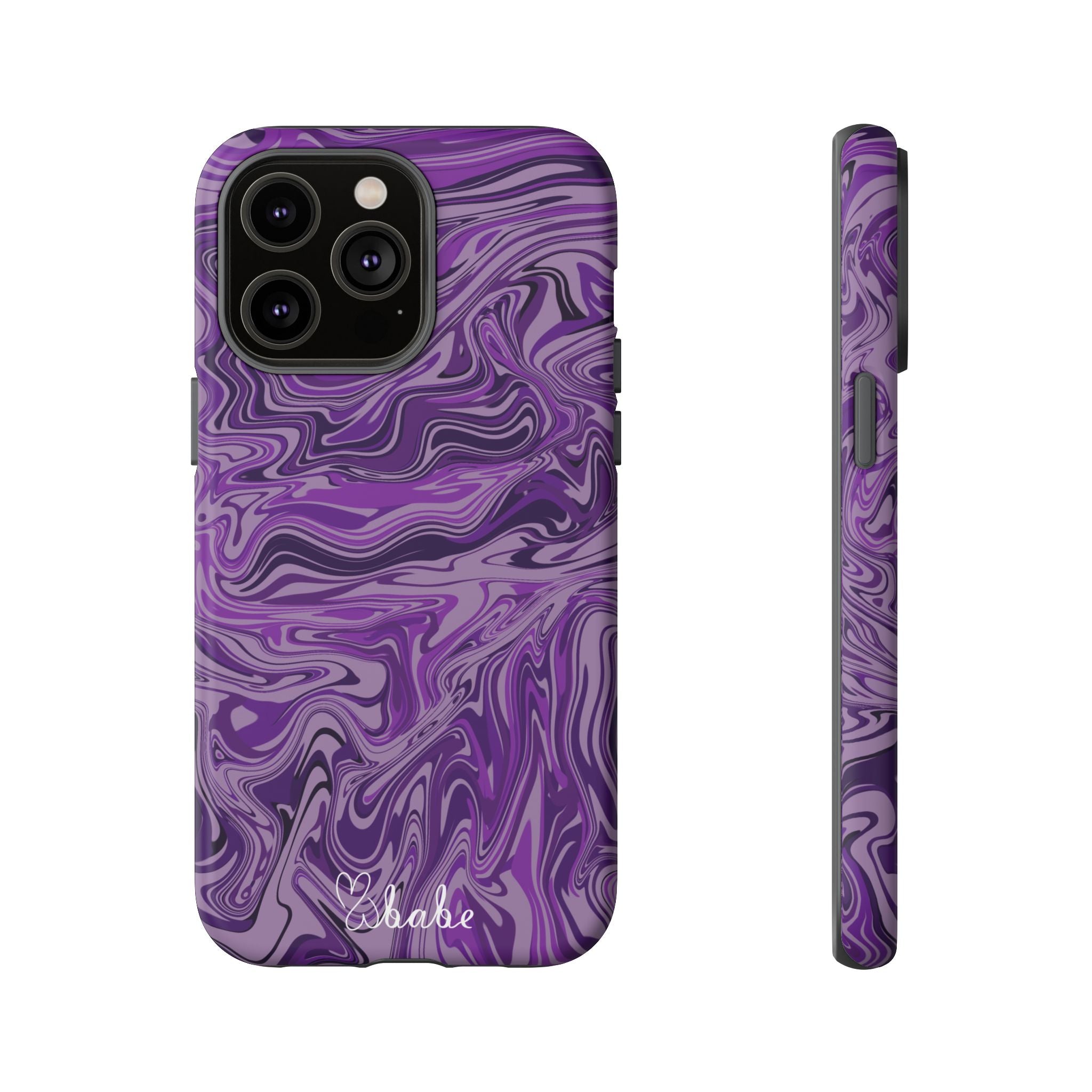 Purp Waves, Tough Phone Case.