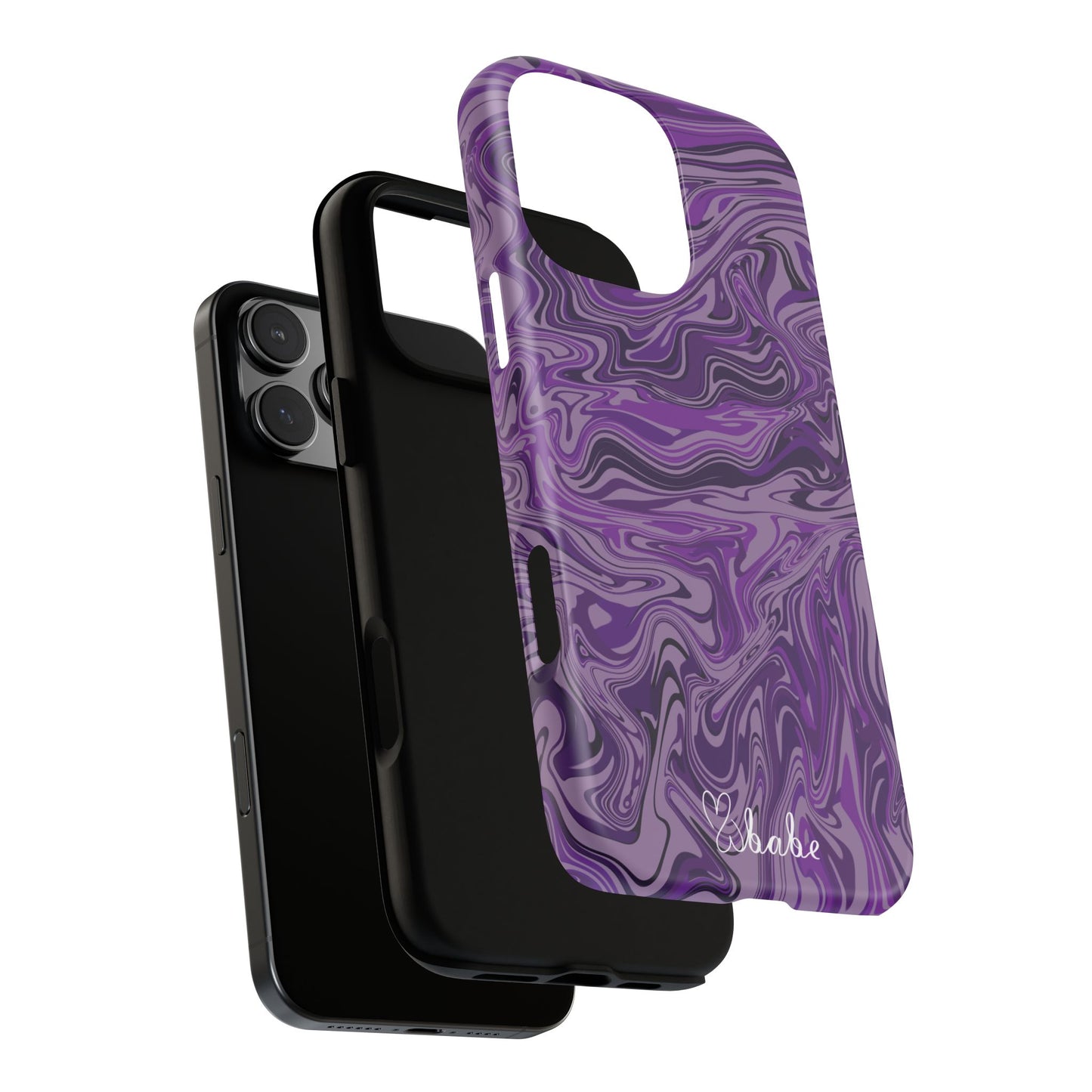 Purp Waves, Tough Phone Case.