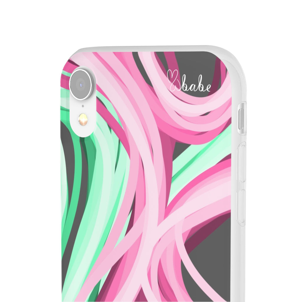 Neon Vines, Flexi Phone Case.