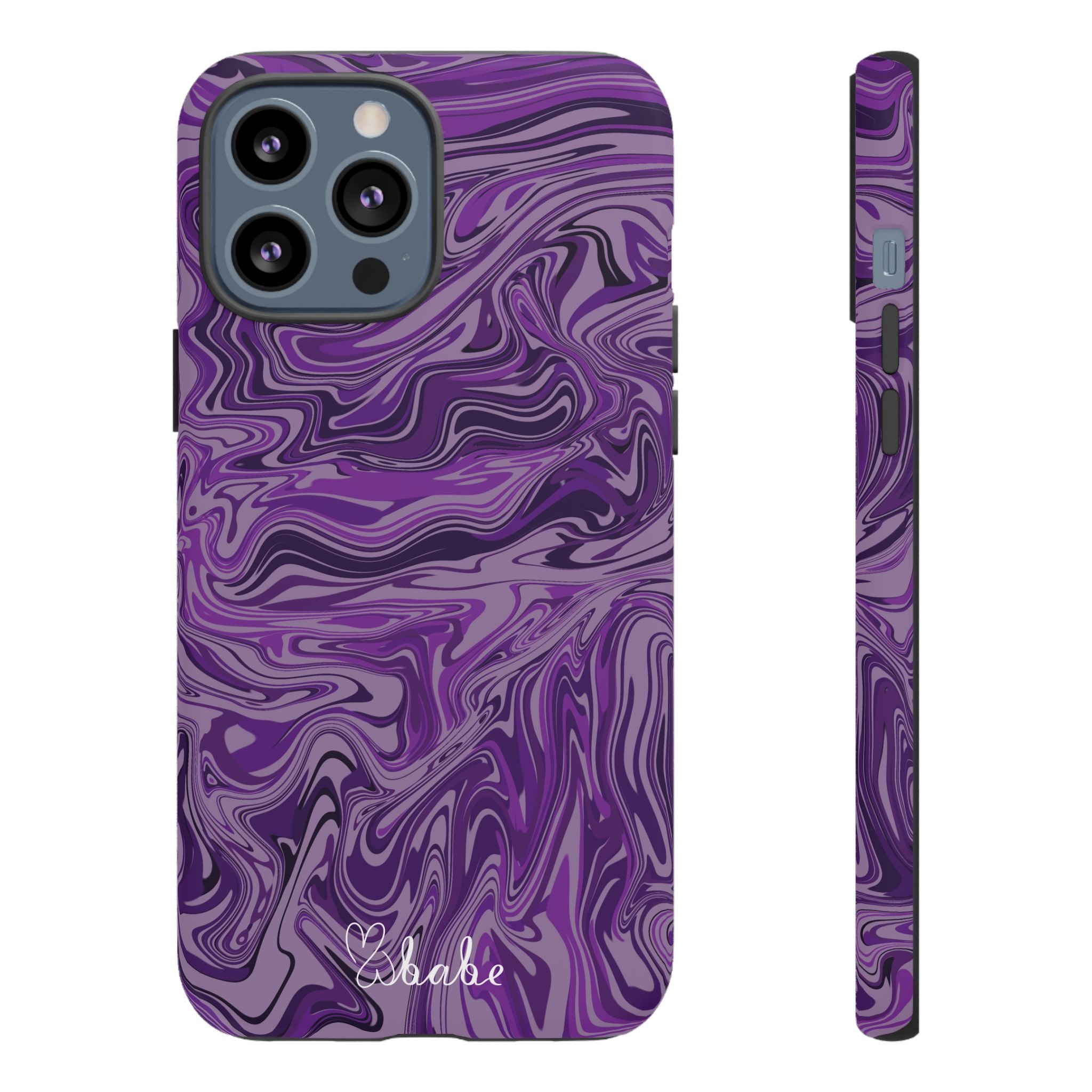 Purp Waves, Tough Phone Case.