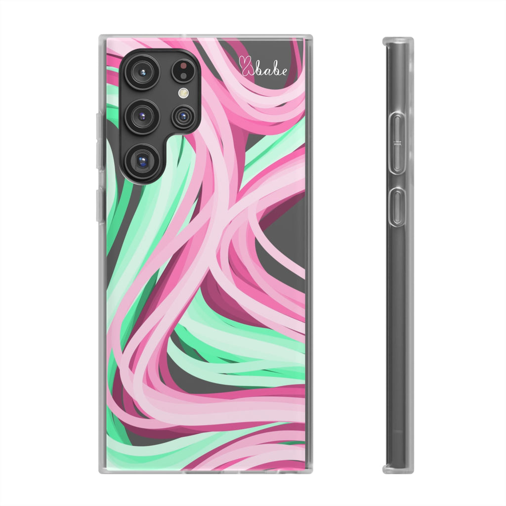 Neon Vines, Flexi Phone Case.