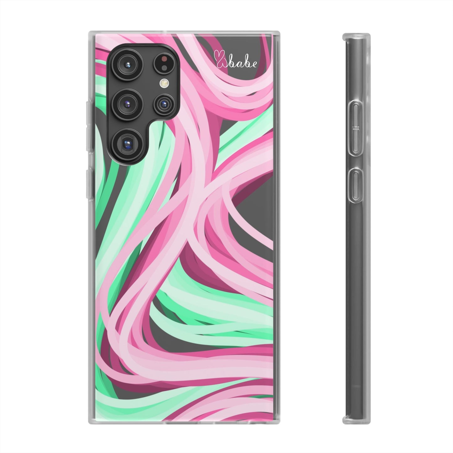 Neon Vines, Flexi Phone Case.