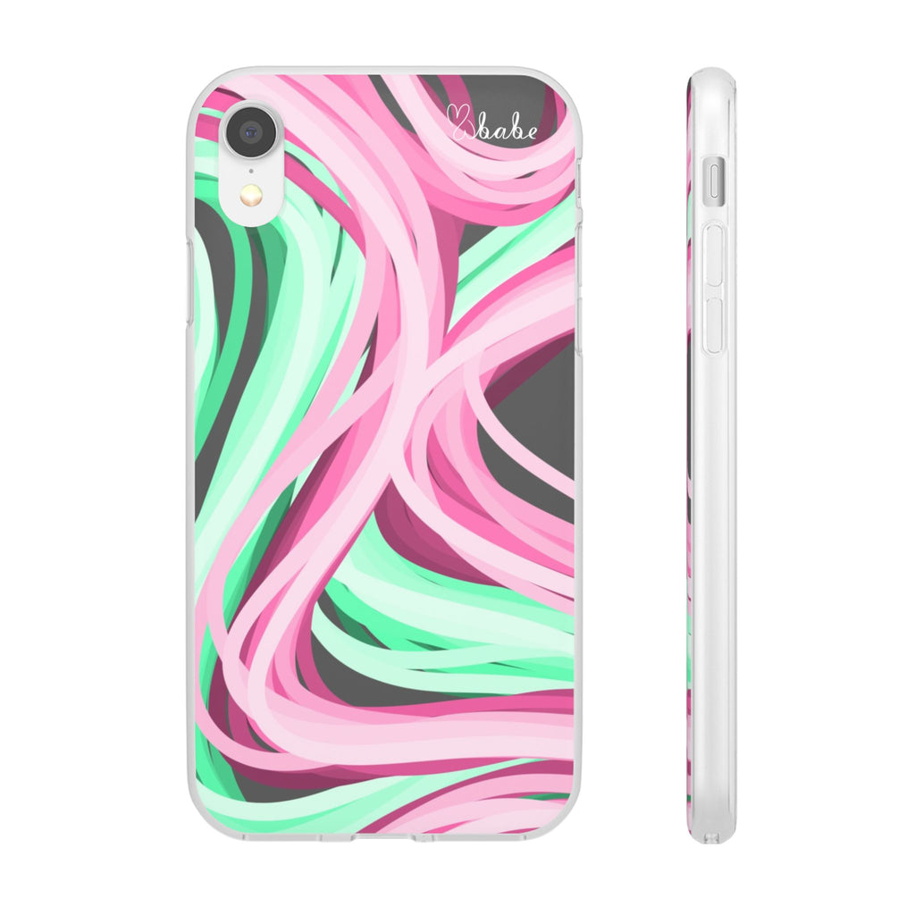 Neon Vines, Flexi Phone Case.