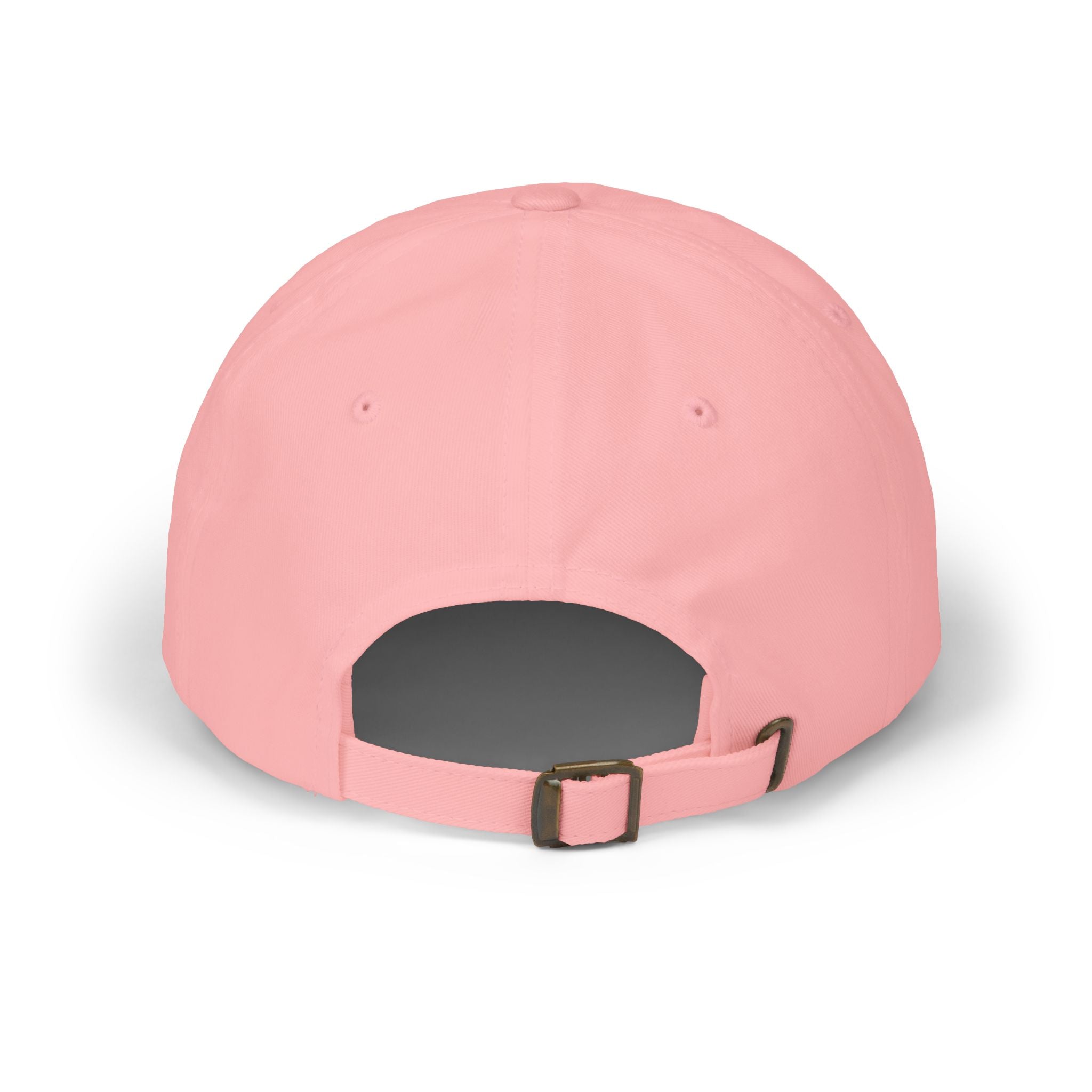 Pink Logo, Embroidered Dad Cap.