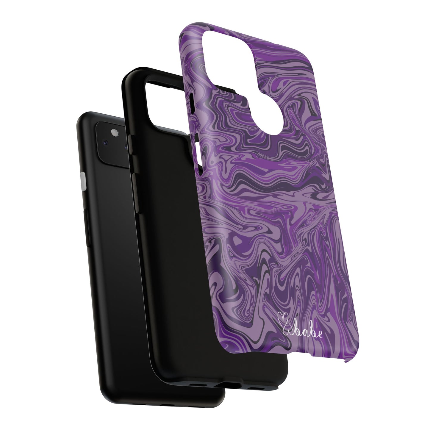 Purp Waves, Tough Phone Case.