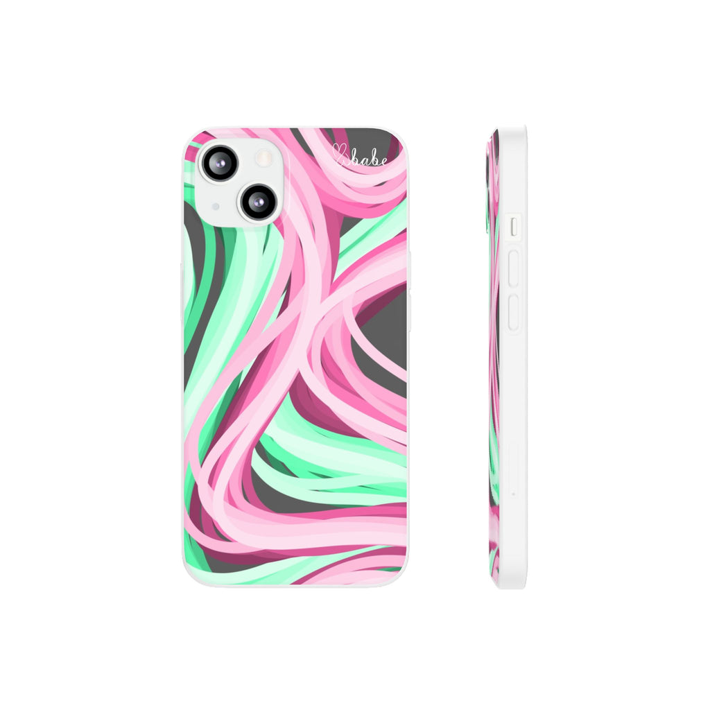 Neon Vines, Flexi Phone Case.