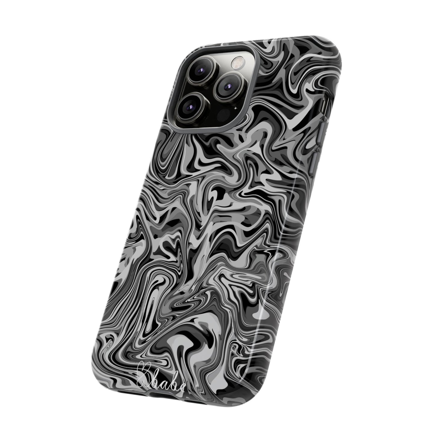 Ink Waves, Tough Phone Case.