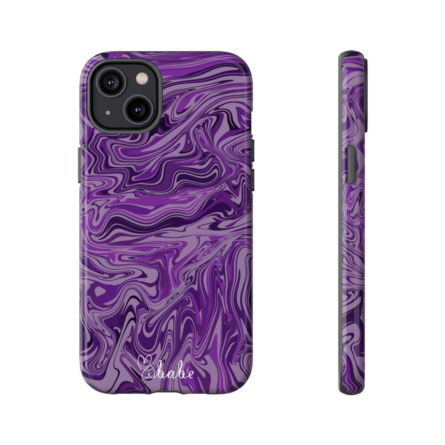 Purp Waves, Tough Phone Case.
