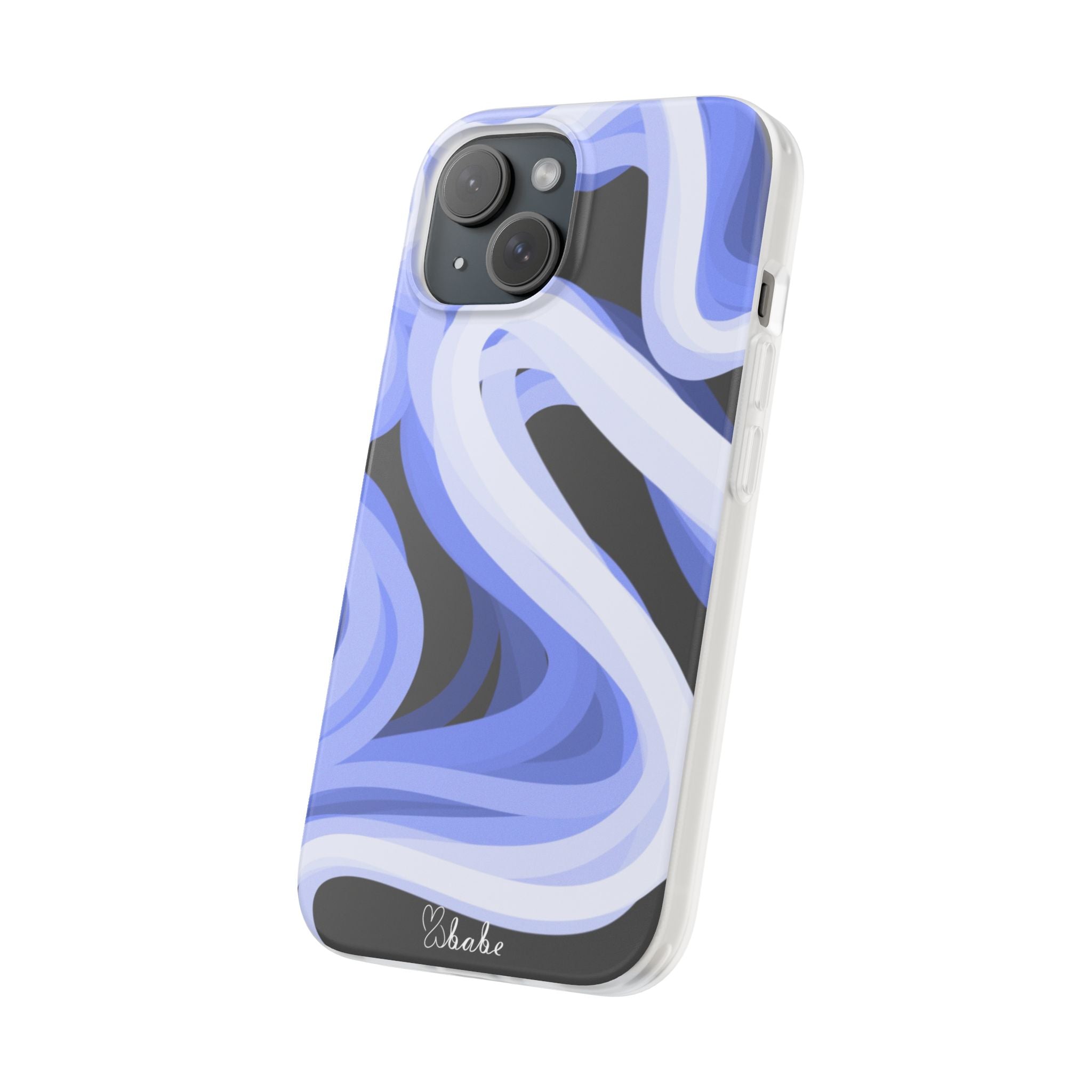 Blue Vines, Flexi Phone Case.