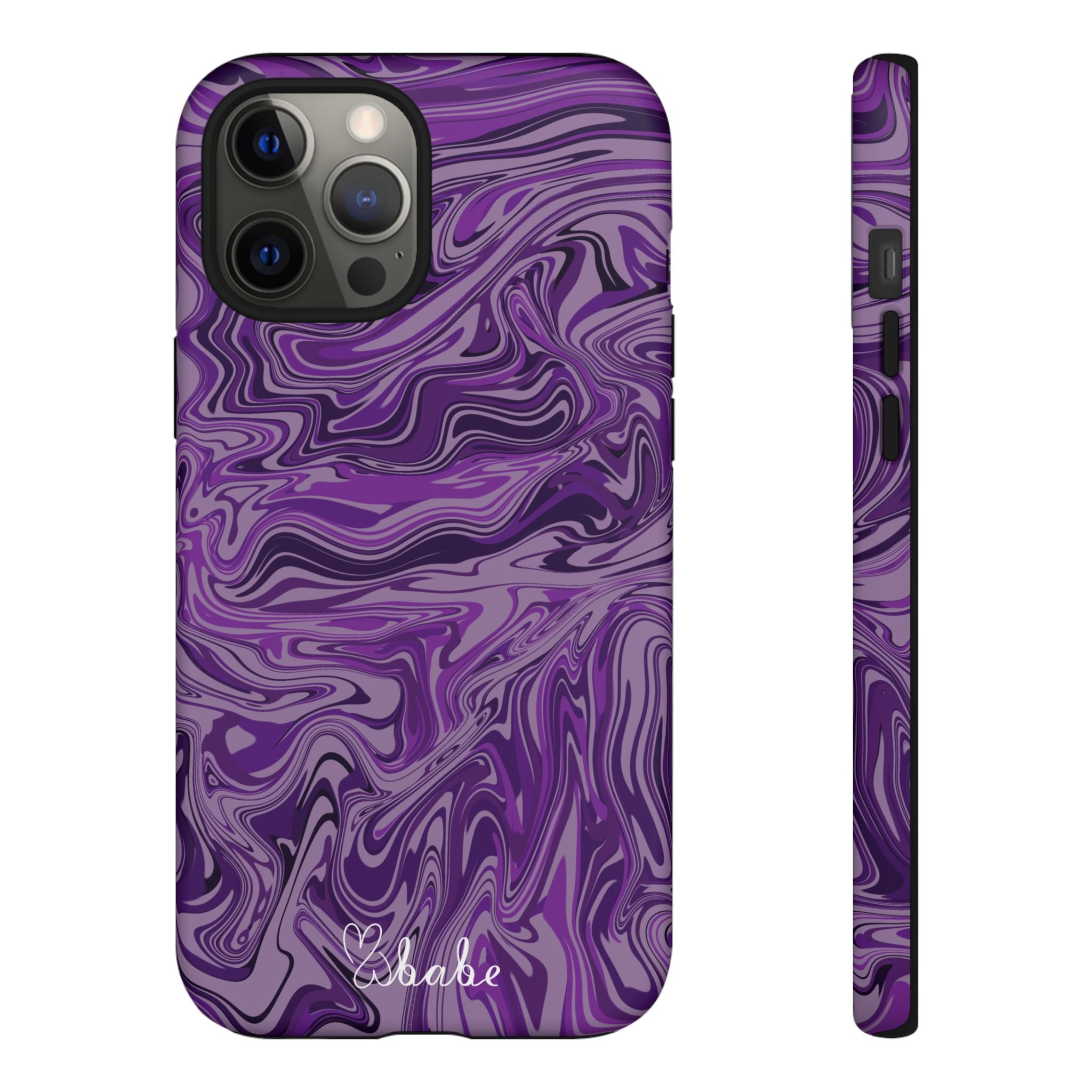 Purp Waves, Tough Phone Case.