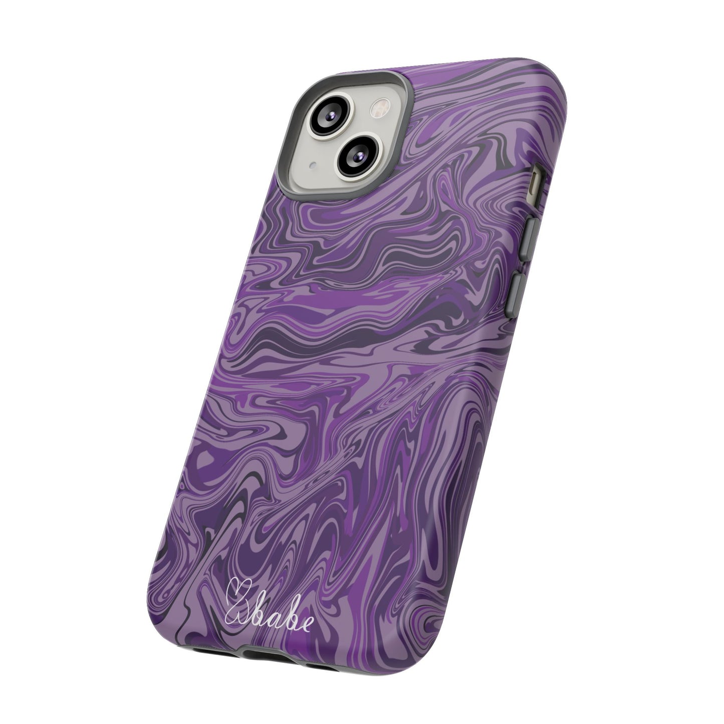 Purp Waves, Tough Phone Case.