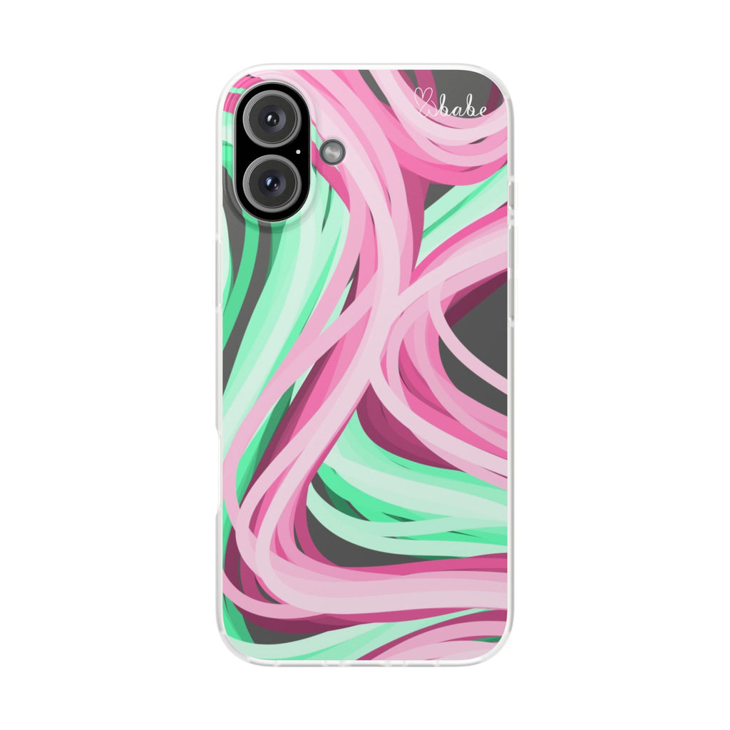 Neon Vines, Flexi Phone Case.