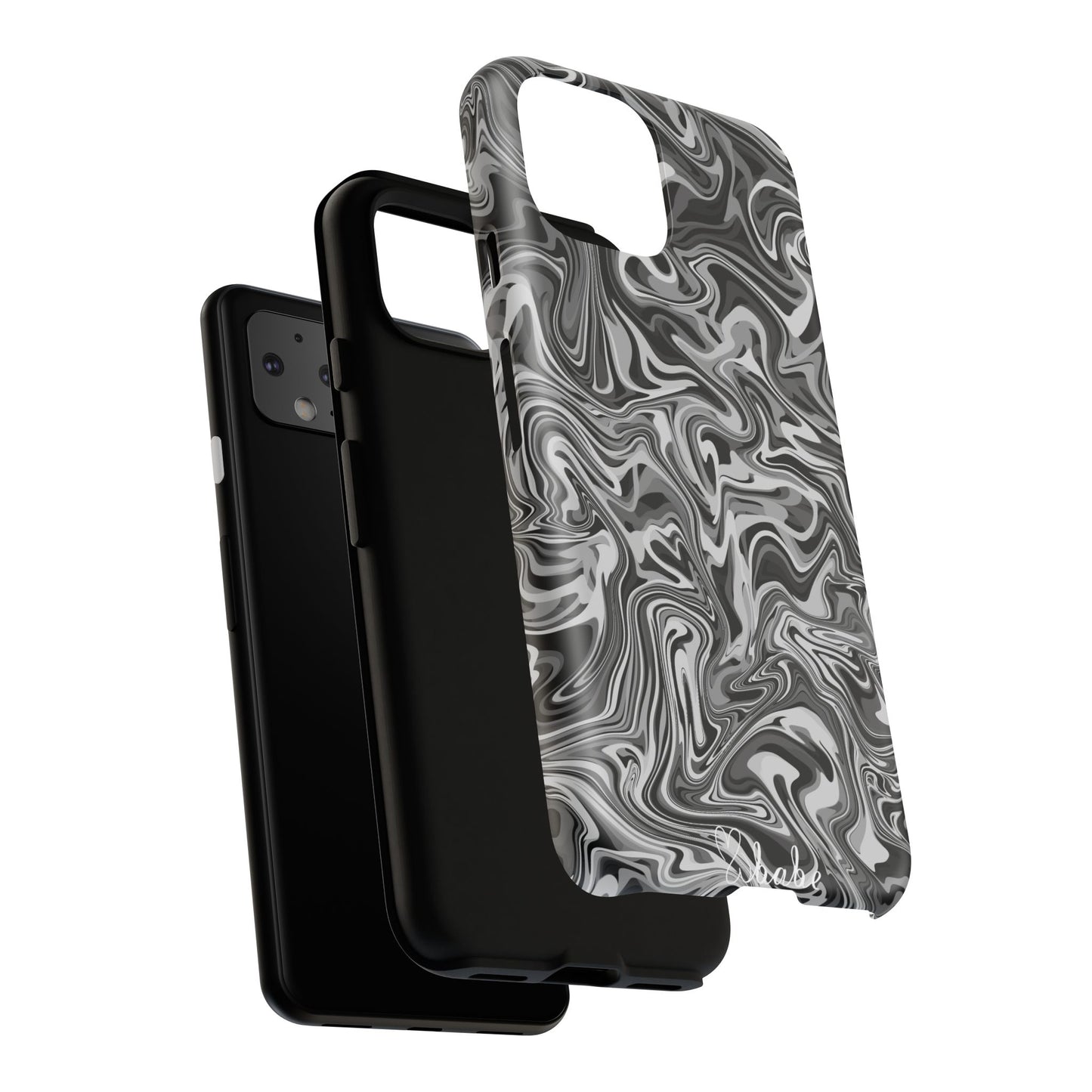Ink Waves, Tough Phone Case.