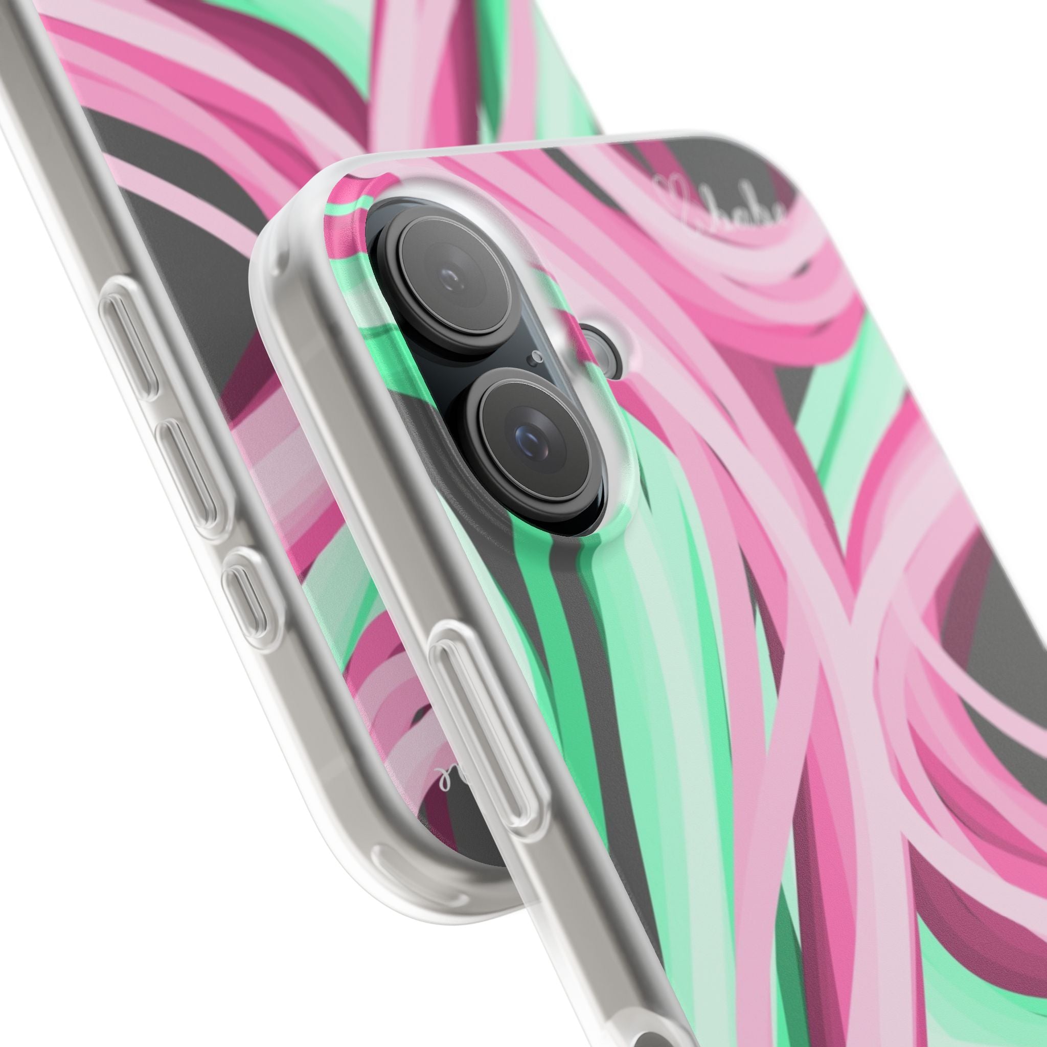 Neon Vines, Flexi Phone Case.