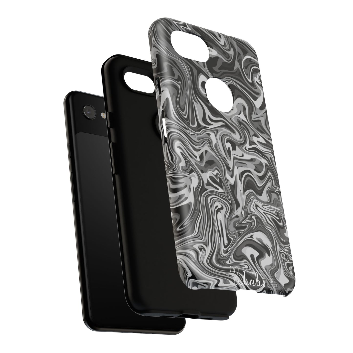 Ink Waves, Tough Phone Case.