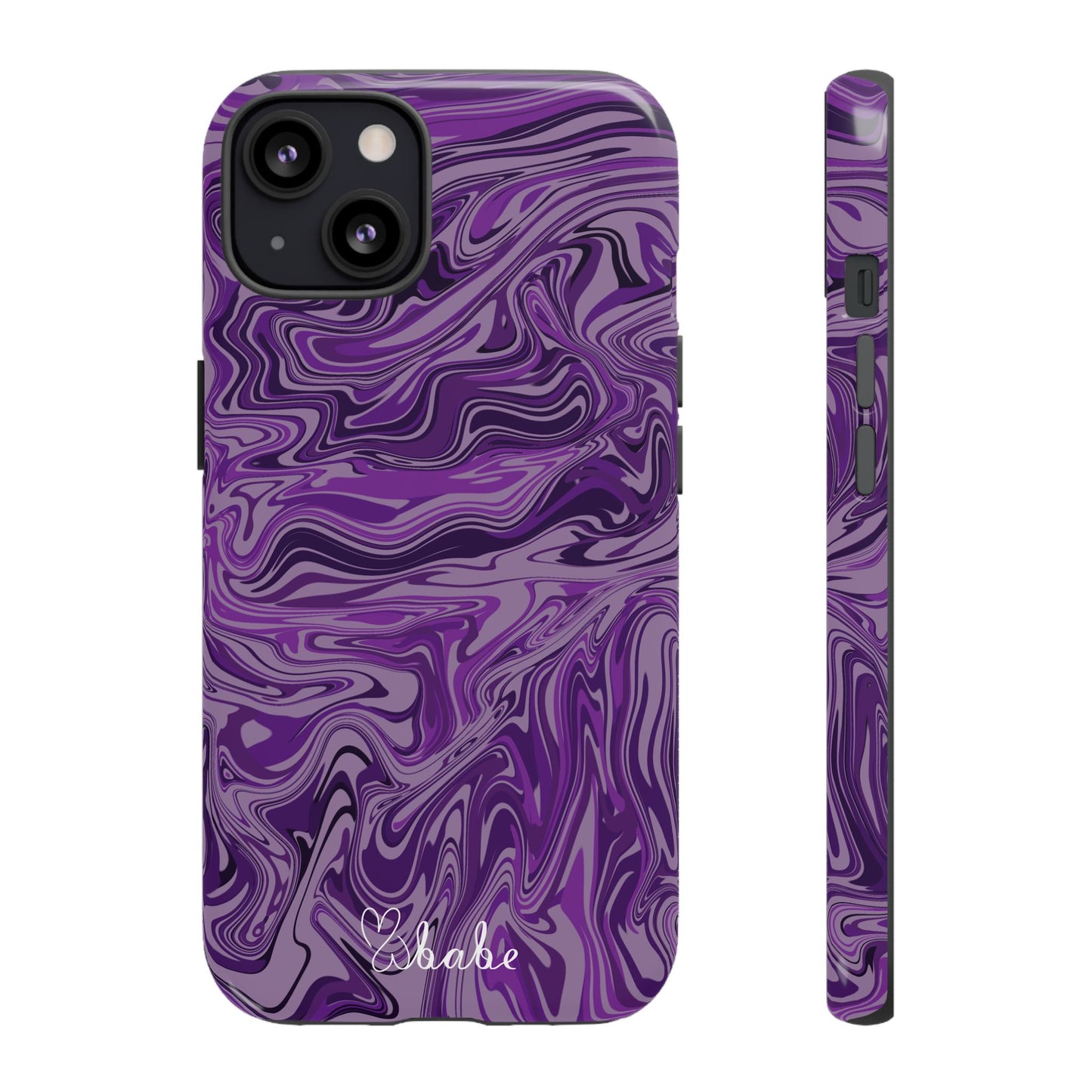 Purp Waves, Tough Phone Case.
