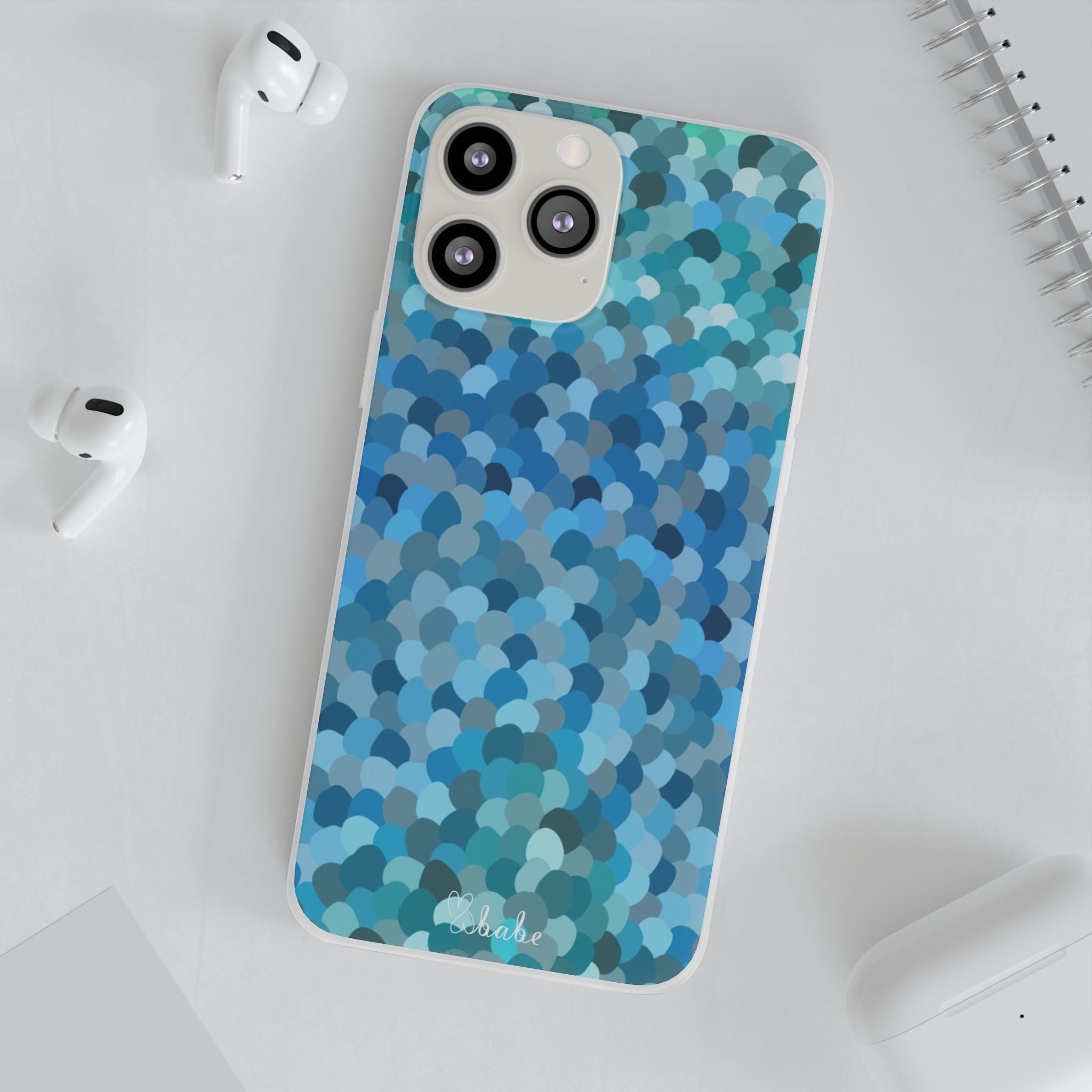 Blue Bubbles, Flexi Case.