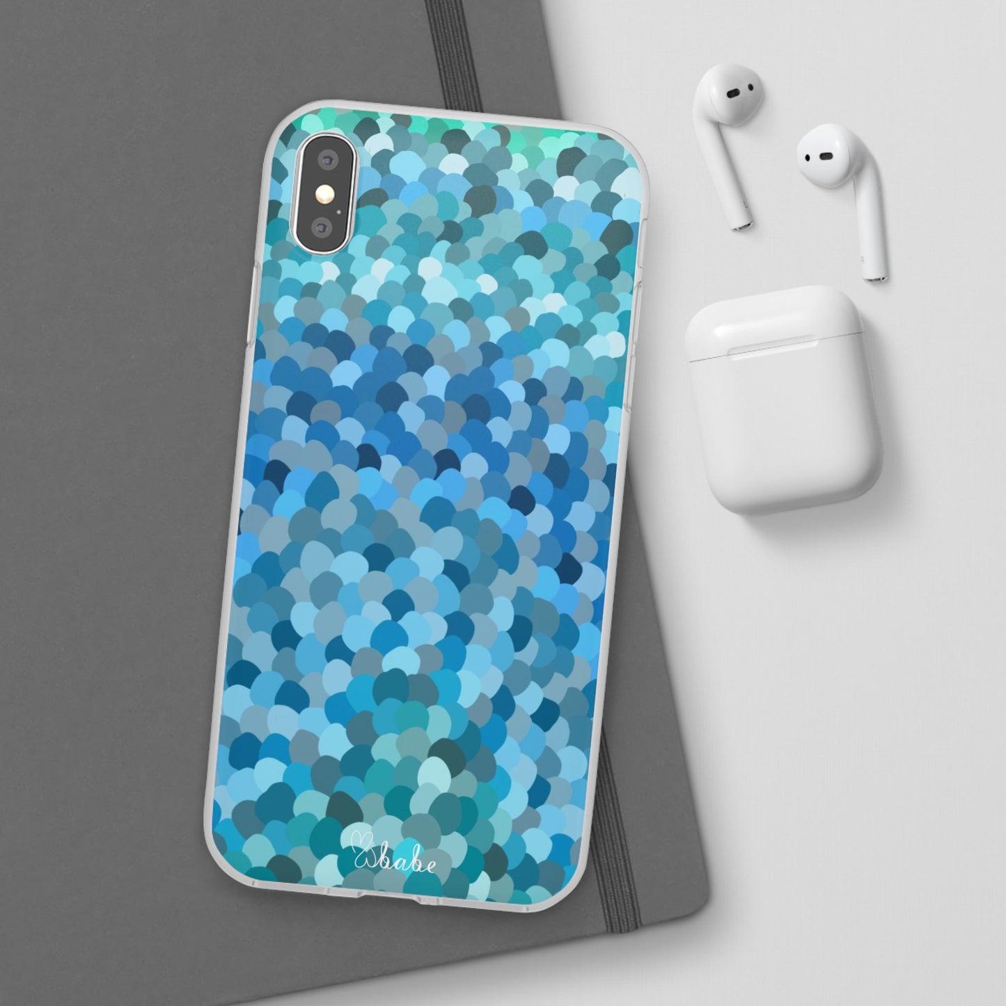 Blue Bubbles, Flexi Case.