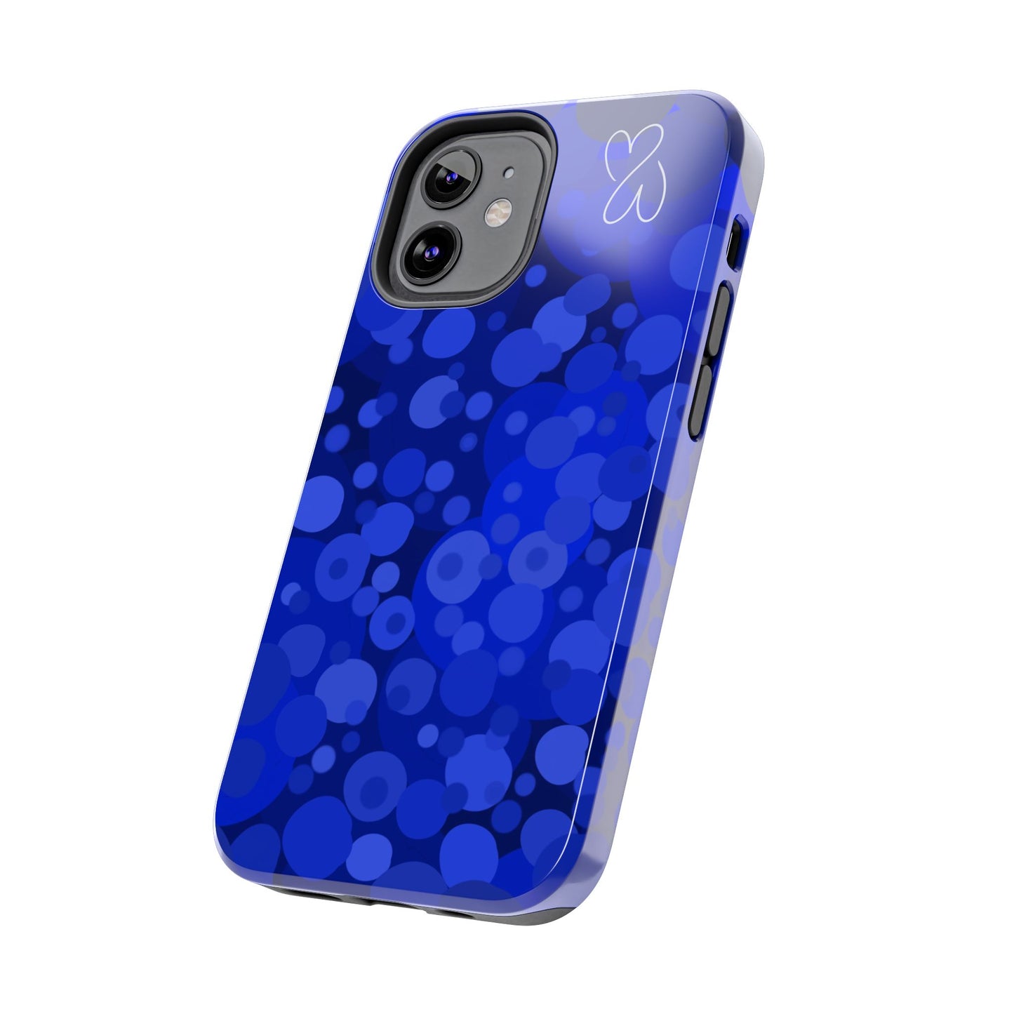 Blue Bubbles, Tough Phone Case