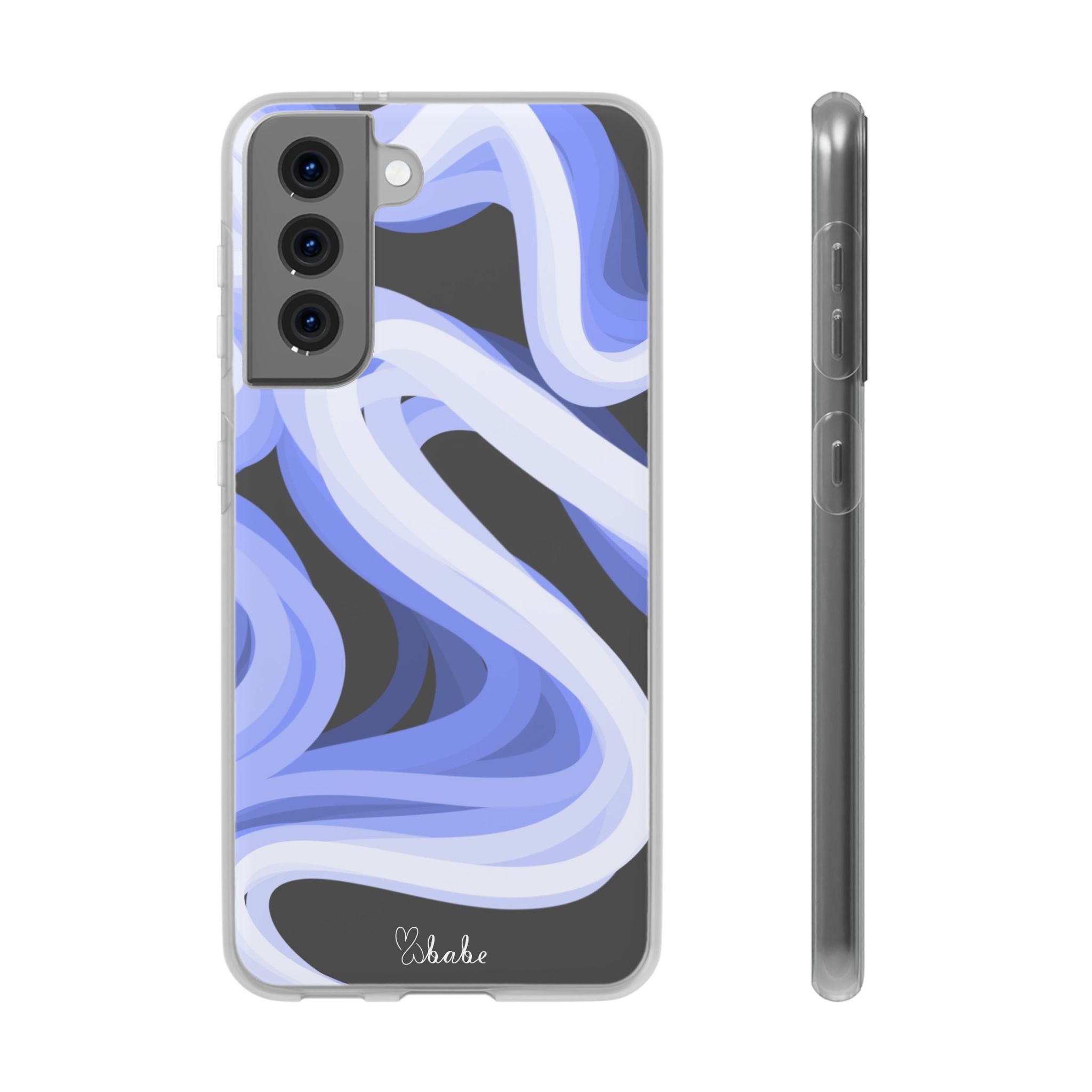 Blue Vines, Flexi Phone Case.