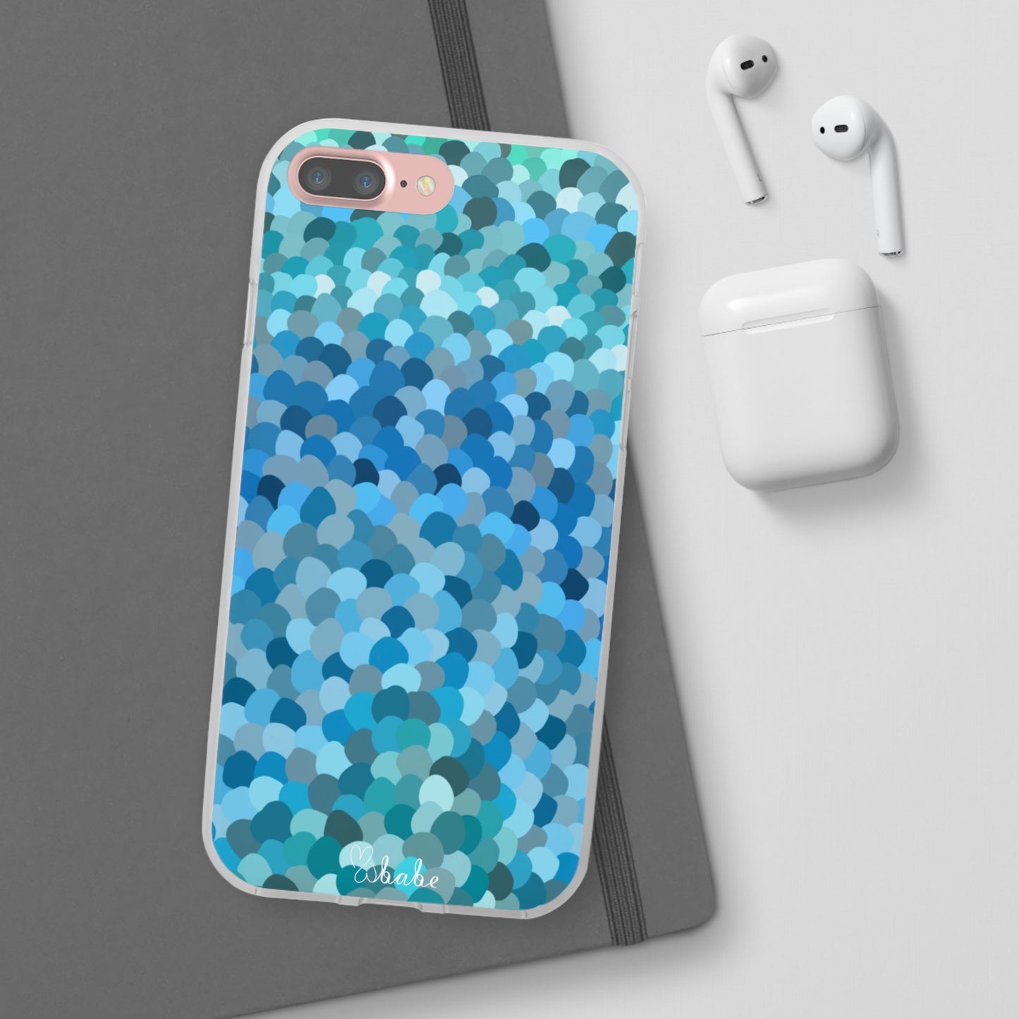 Blue Bubbles, Flexi Case.