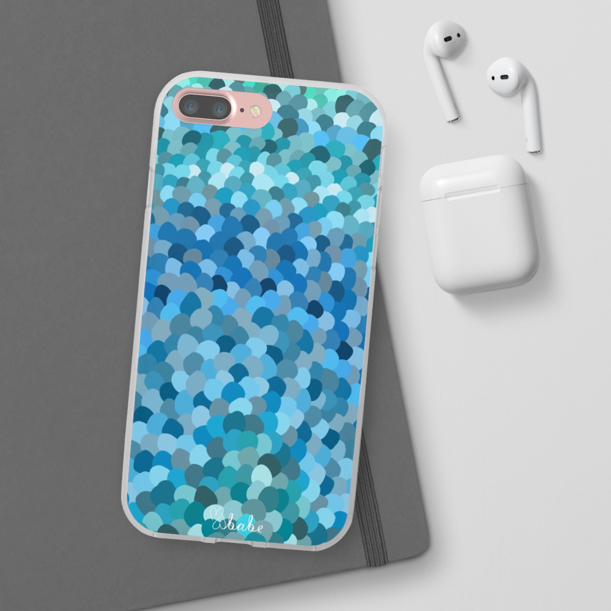 Blue Bubbles, Flexi Case.