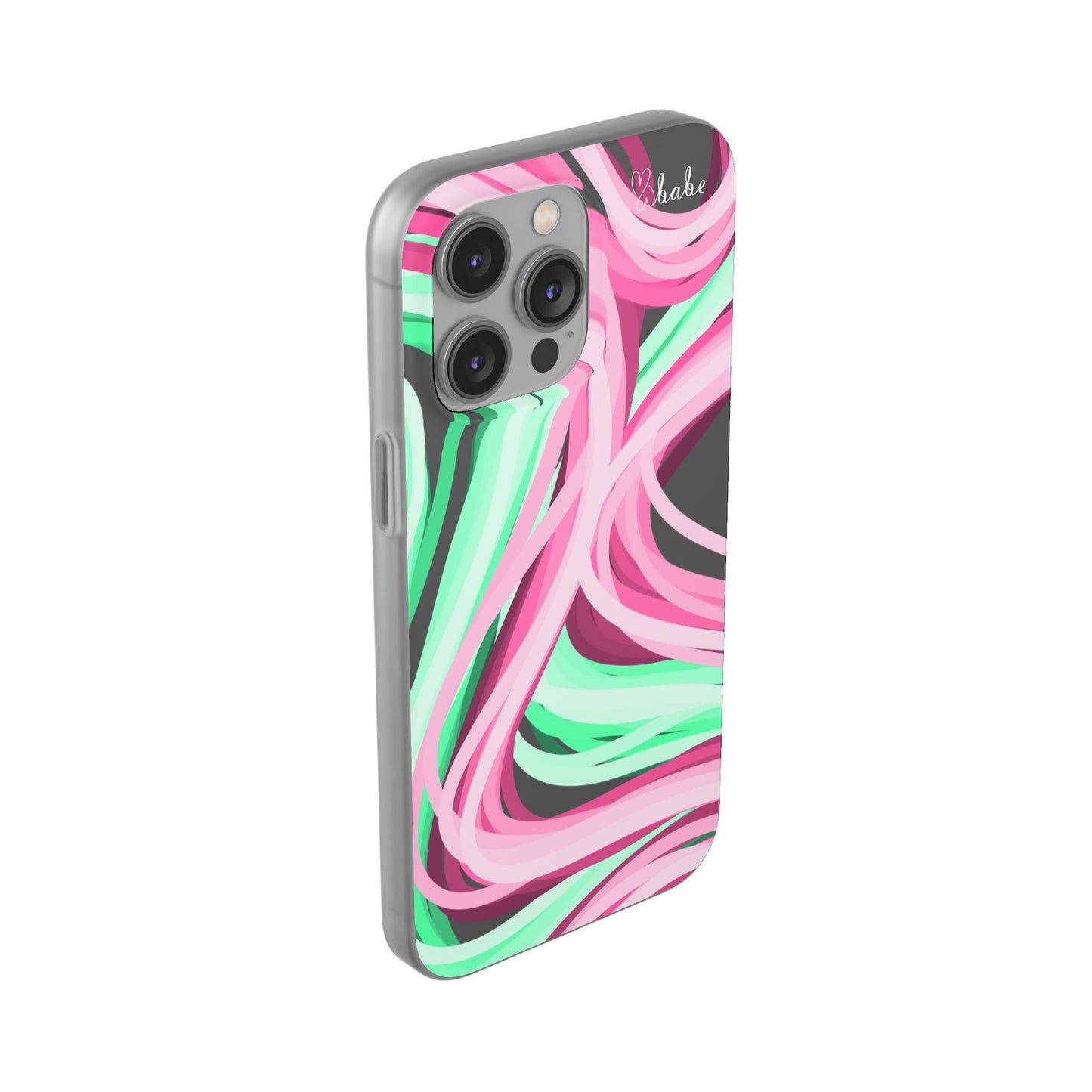 Neon Vines, Flexi Phone Case.