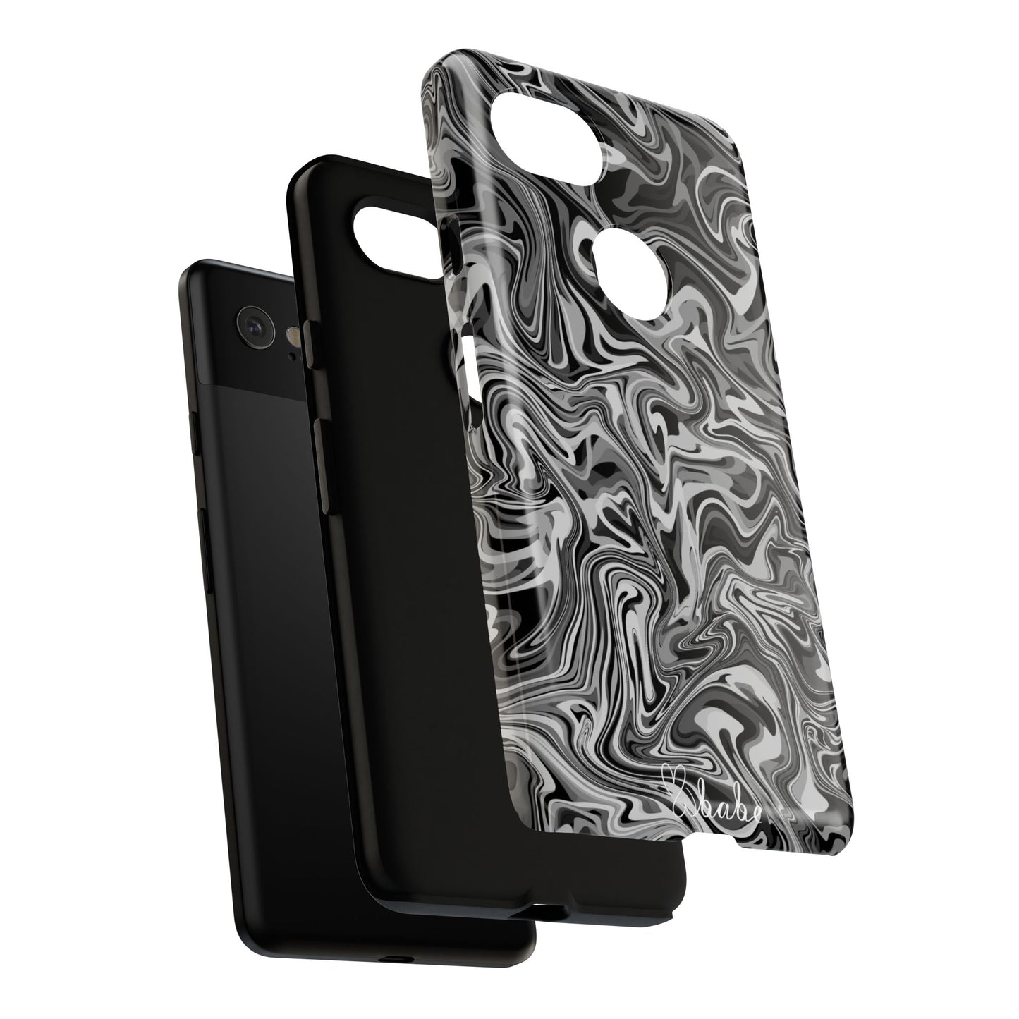 Ink Waves, Tough Phone Case.