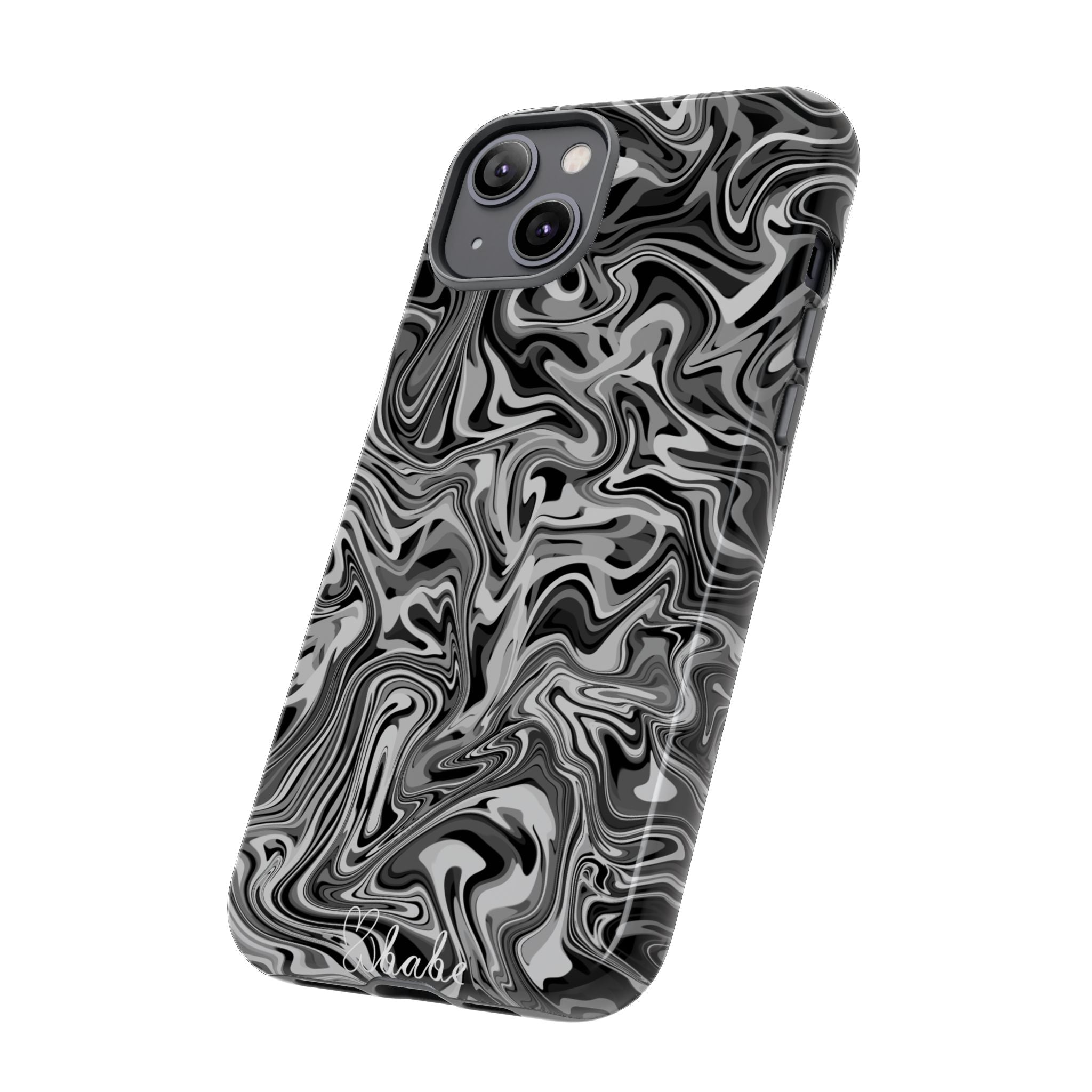 Ink Waves, Tough Phone Case.