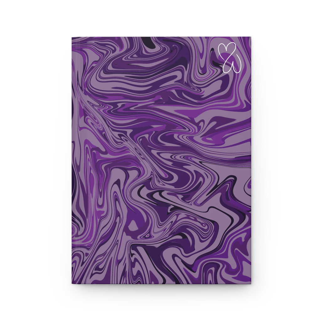 Purp Waves, Hardcover Journal.