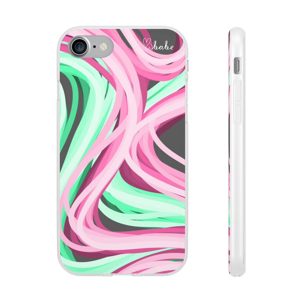 Neon Vines, Flexi Phone Case.
