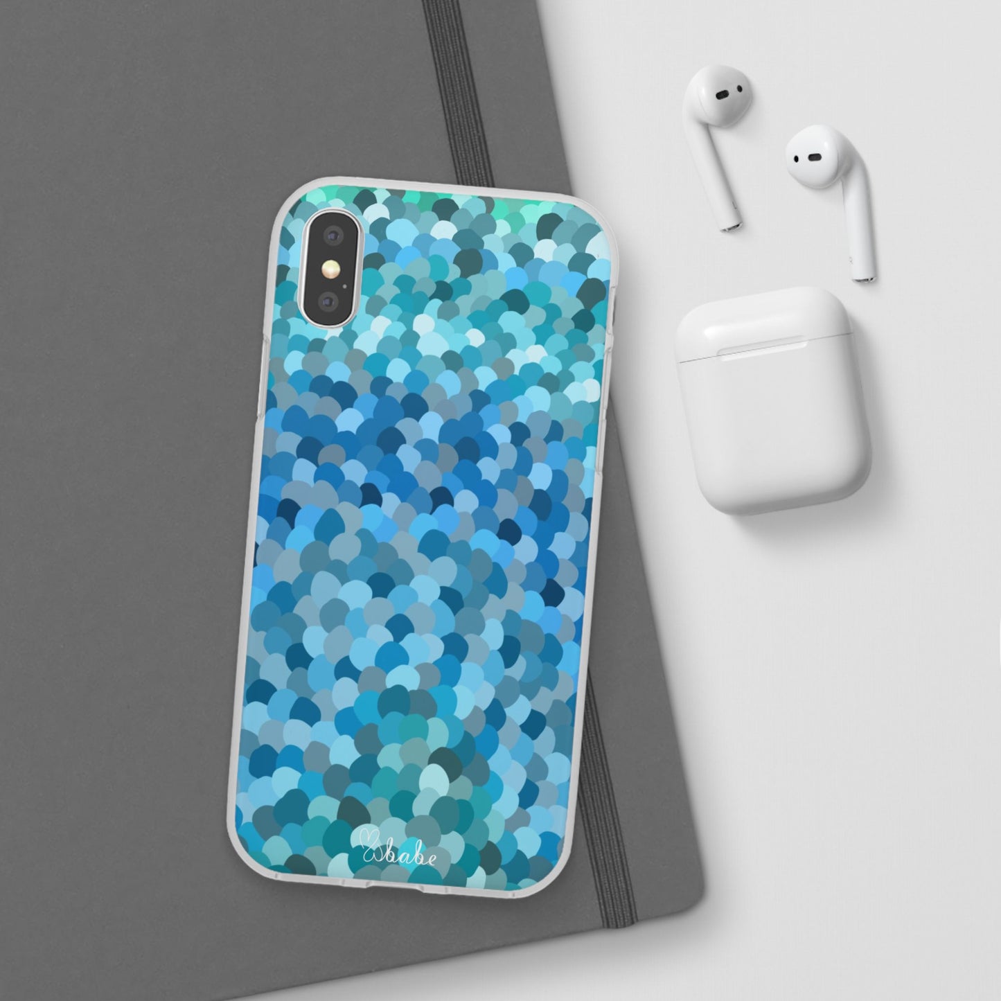 Blue Bubbles, Flexi Case.